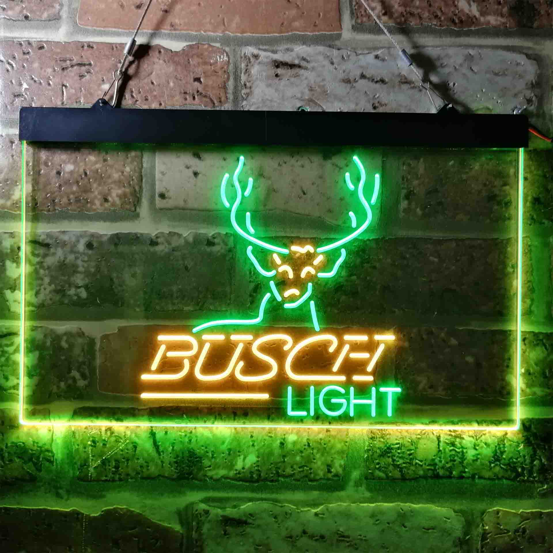 Busch Deer Hunting Beer Light Neon-Like LED Sign - Image 6