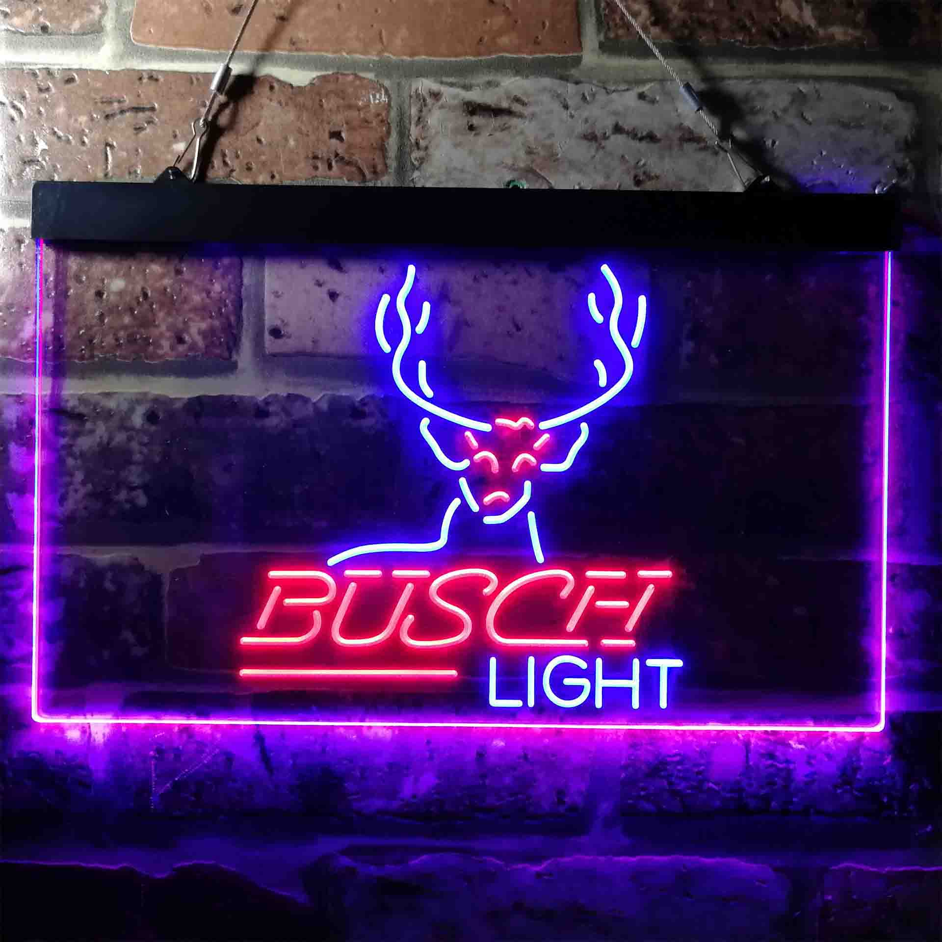 Busch Deer Hunting Beer Light Neon-Like LED Sign - Image 7