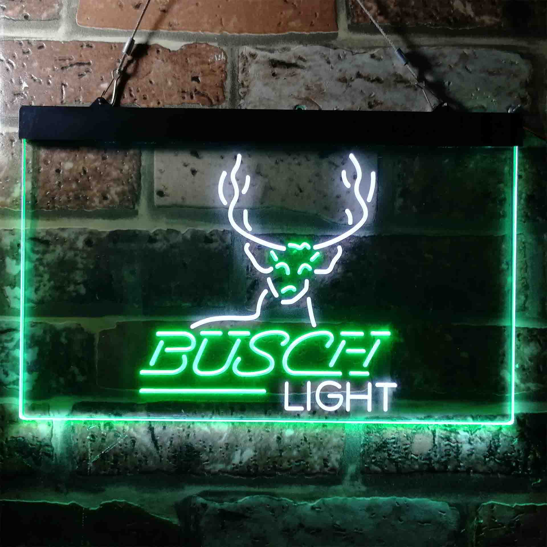 Busch Deer Hunting Beer Light Neon-Like LED Sign - Image 8