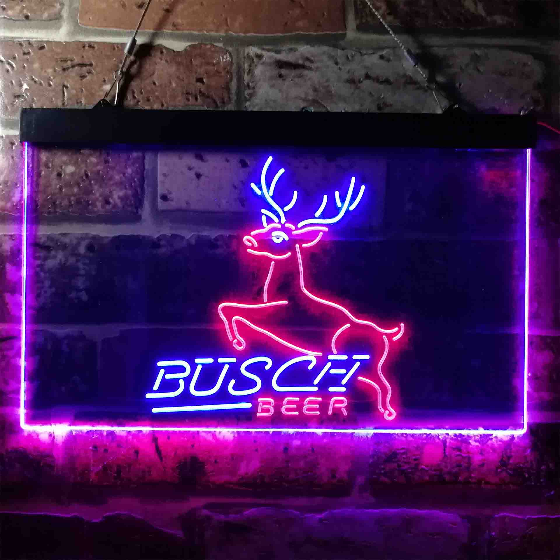 Busch Deer Jump Grassland Neon-Like LED Sign - Image 9