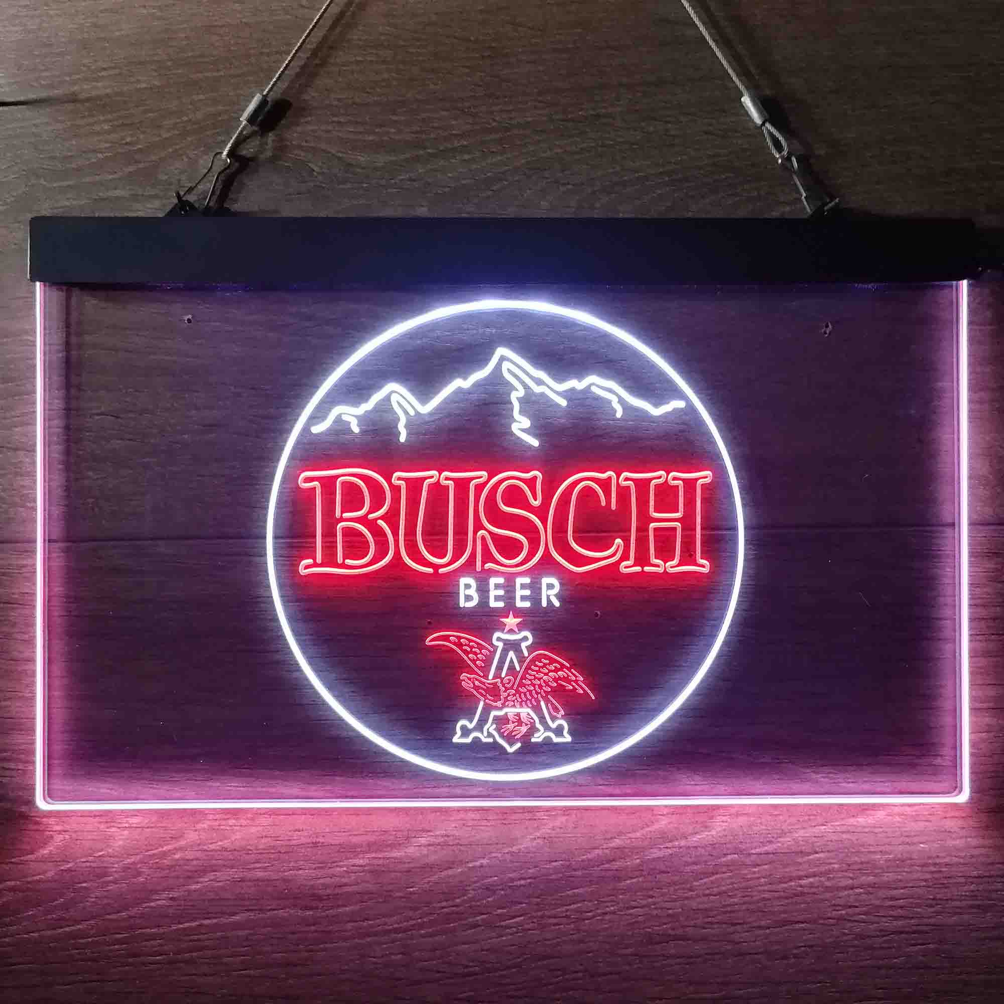 Busch Eagle Mountain Beer Neon-Like LED Sign - Image 13