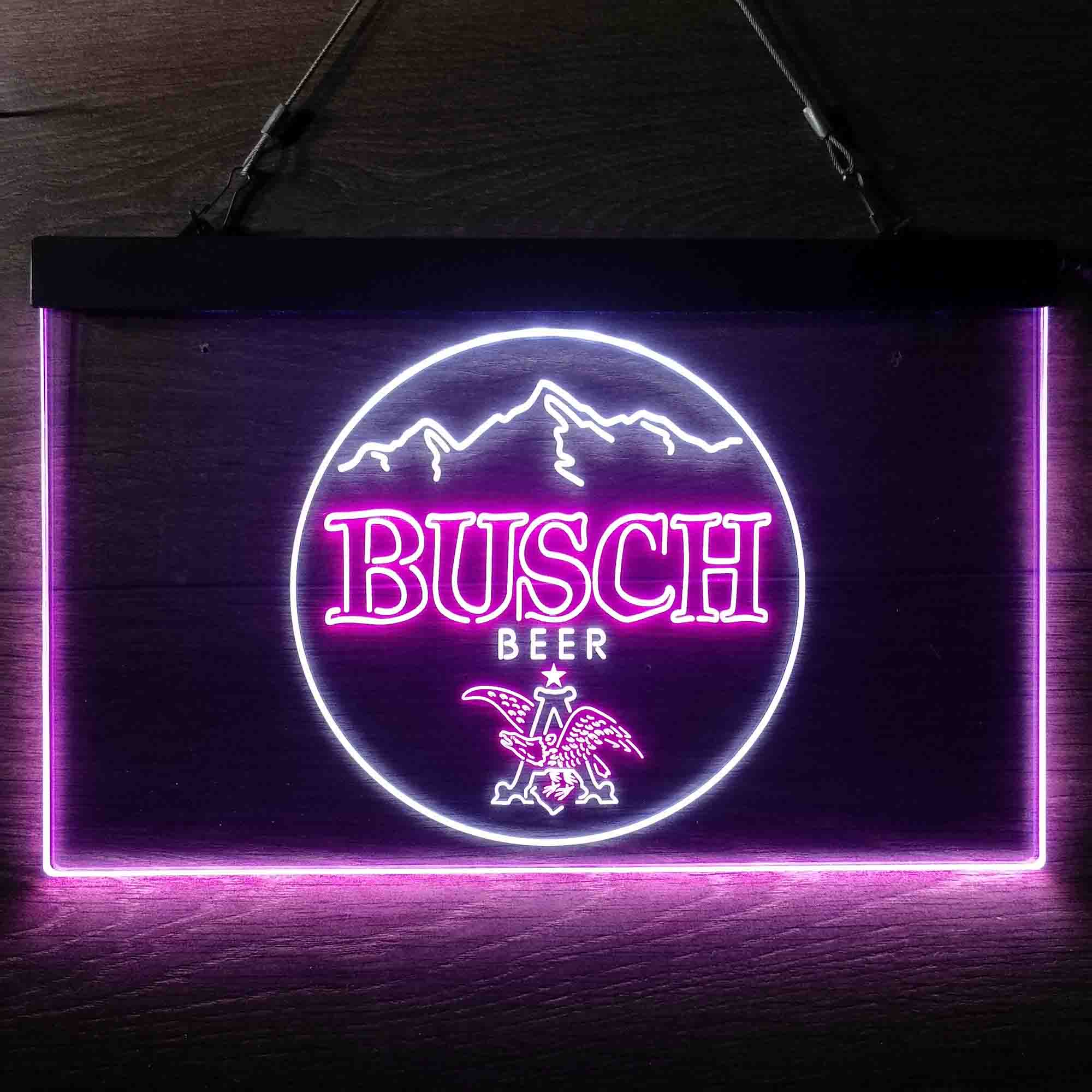 Busch Eagle Mountain Beer Neon-Like LED Sign - Image 3