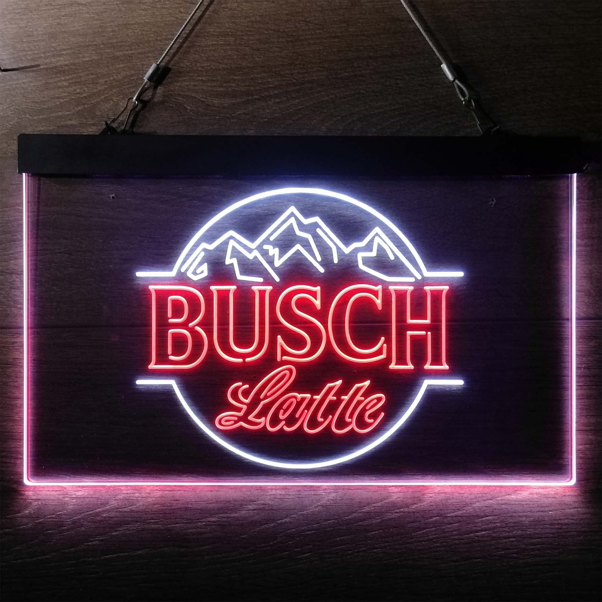 Busch Latte Mountain Bar Neon LED Sign - Image 10