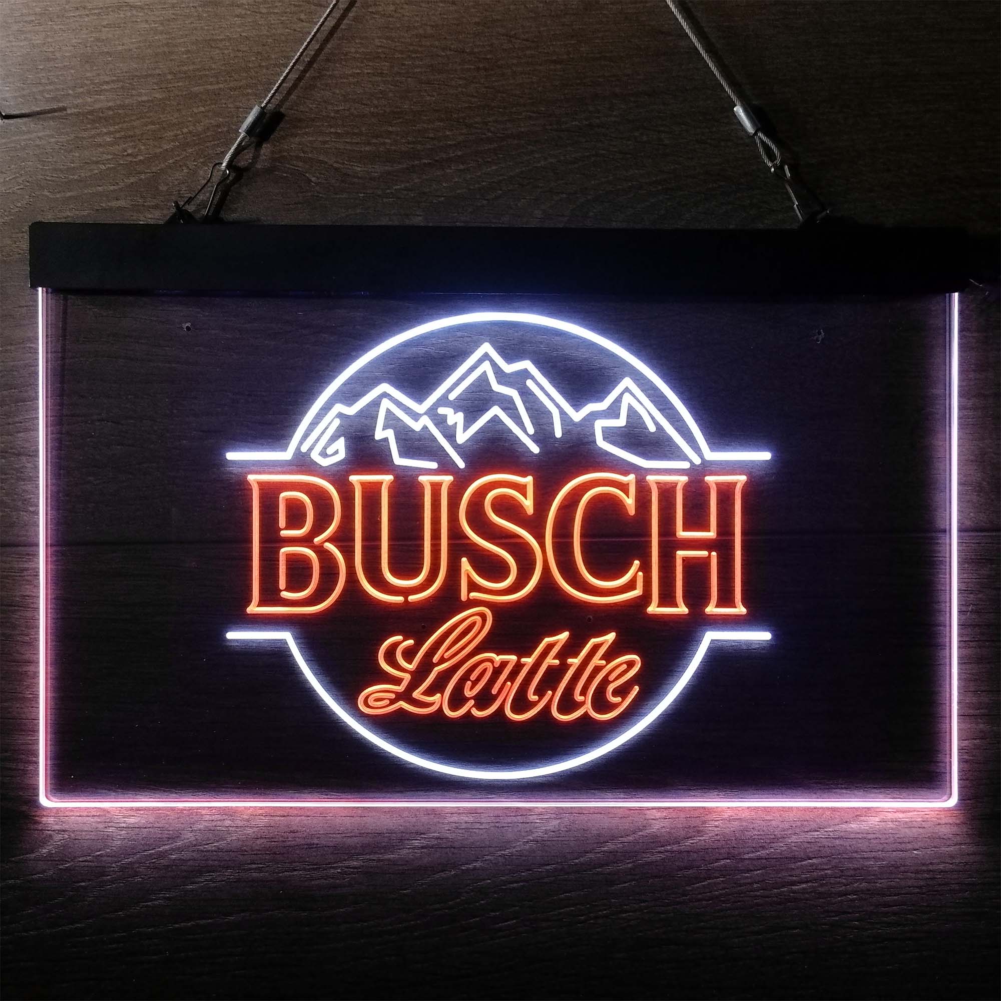 Busch Latte Mountain Bar Neon LED Sign - Image 12
