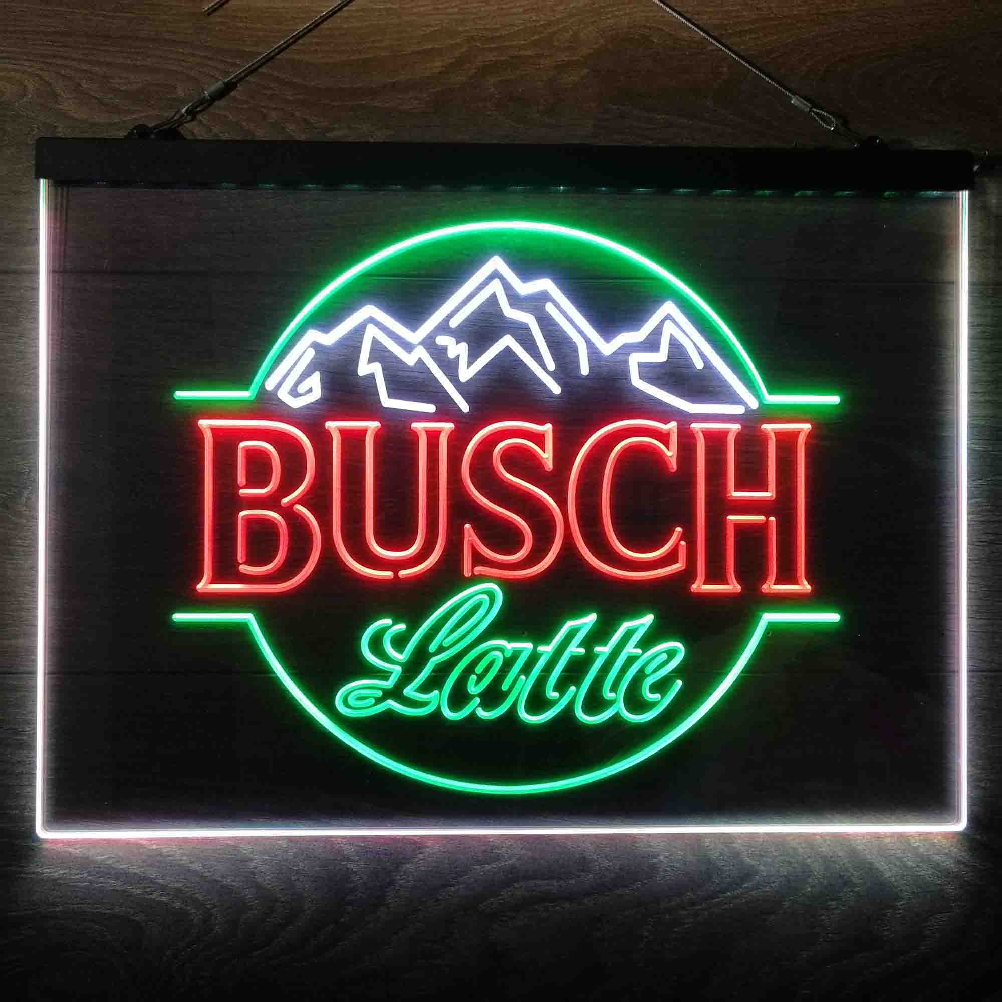 Busch Latte Mountain Bar Neon LED Sign - Image 14