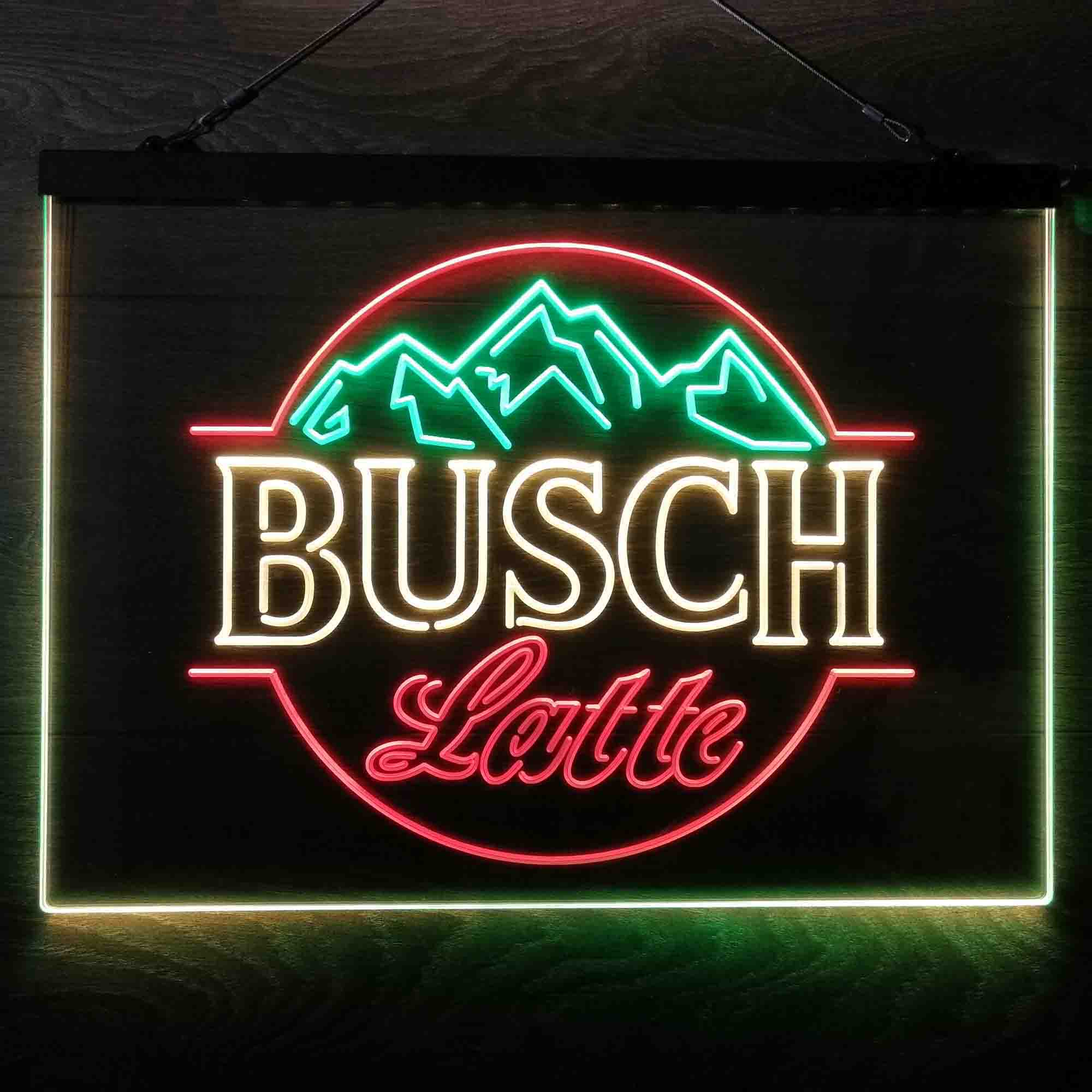 Busch Latte Mountain Bar Neon LED Sign - Image 17