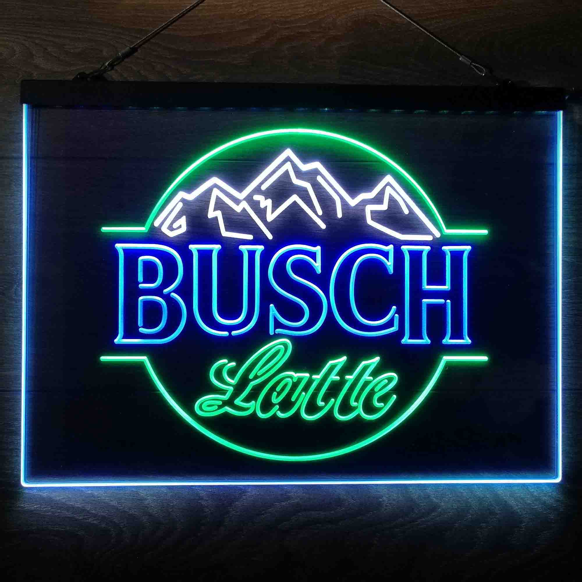 Busch Latte Mountain Bar Neon LED Sign - Image 20