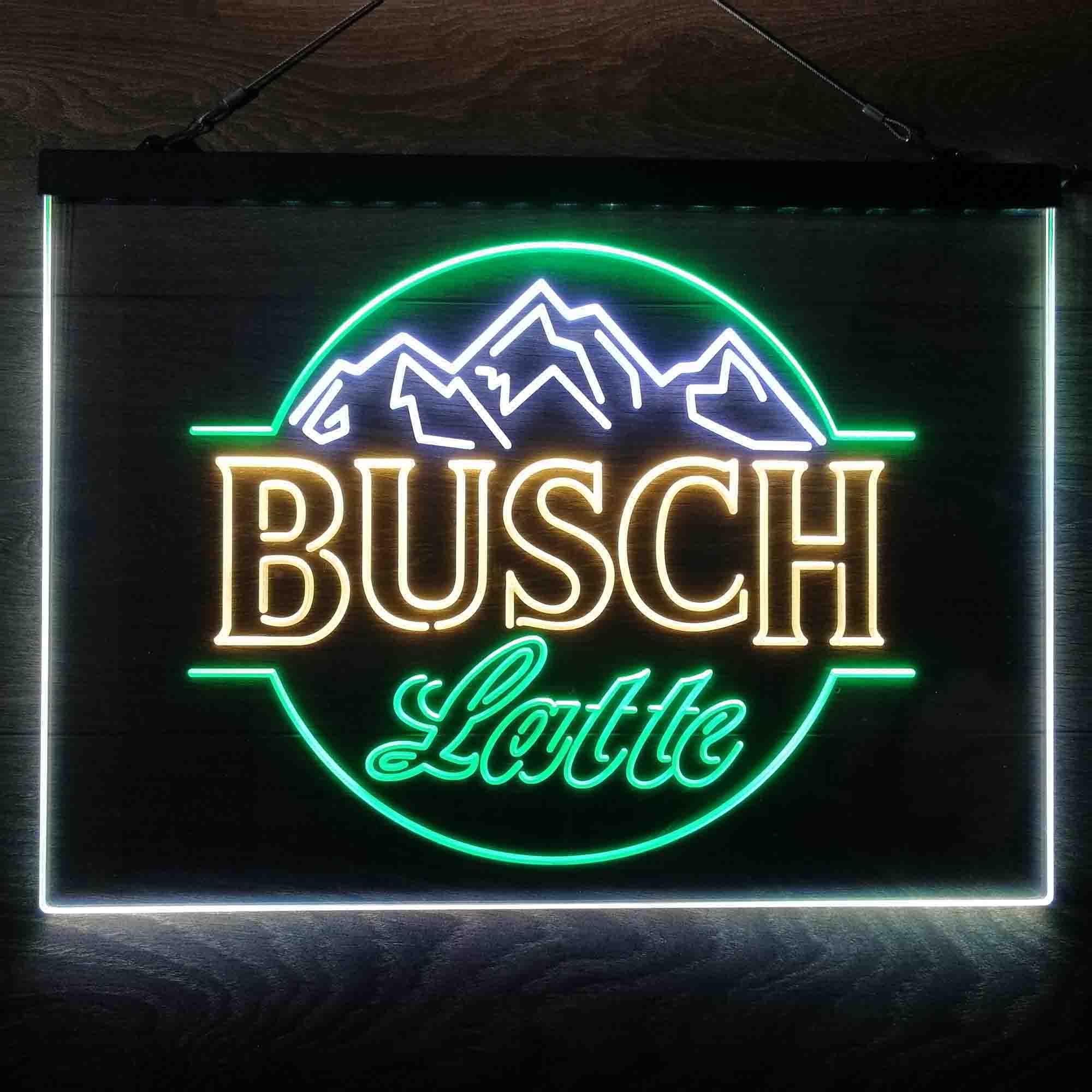Busch Latte Mountain Bar Neon LED Sign - Image 25