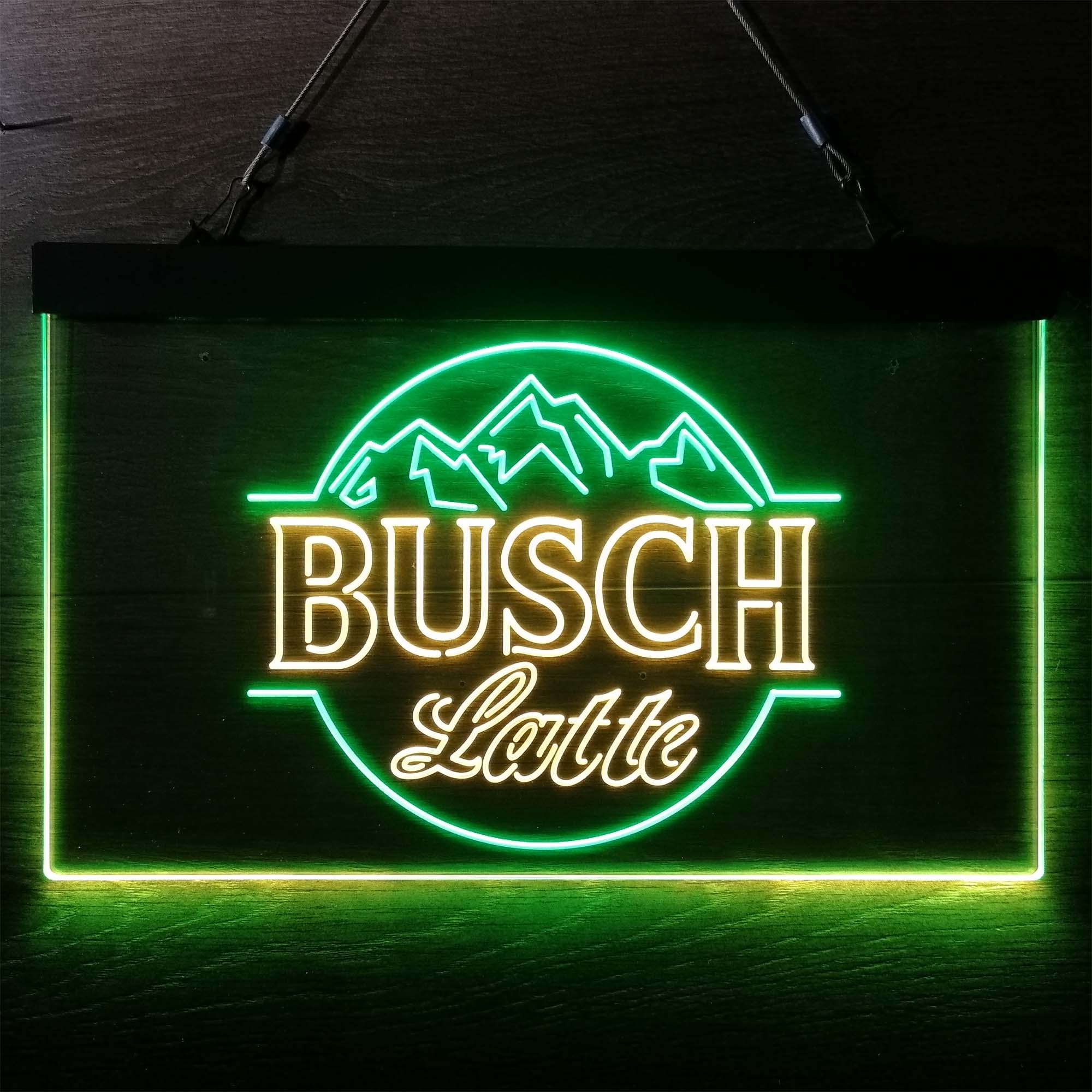 Busch Latte Mountain Bar Neon LED Sign - Image 3