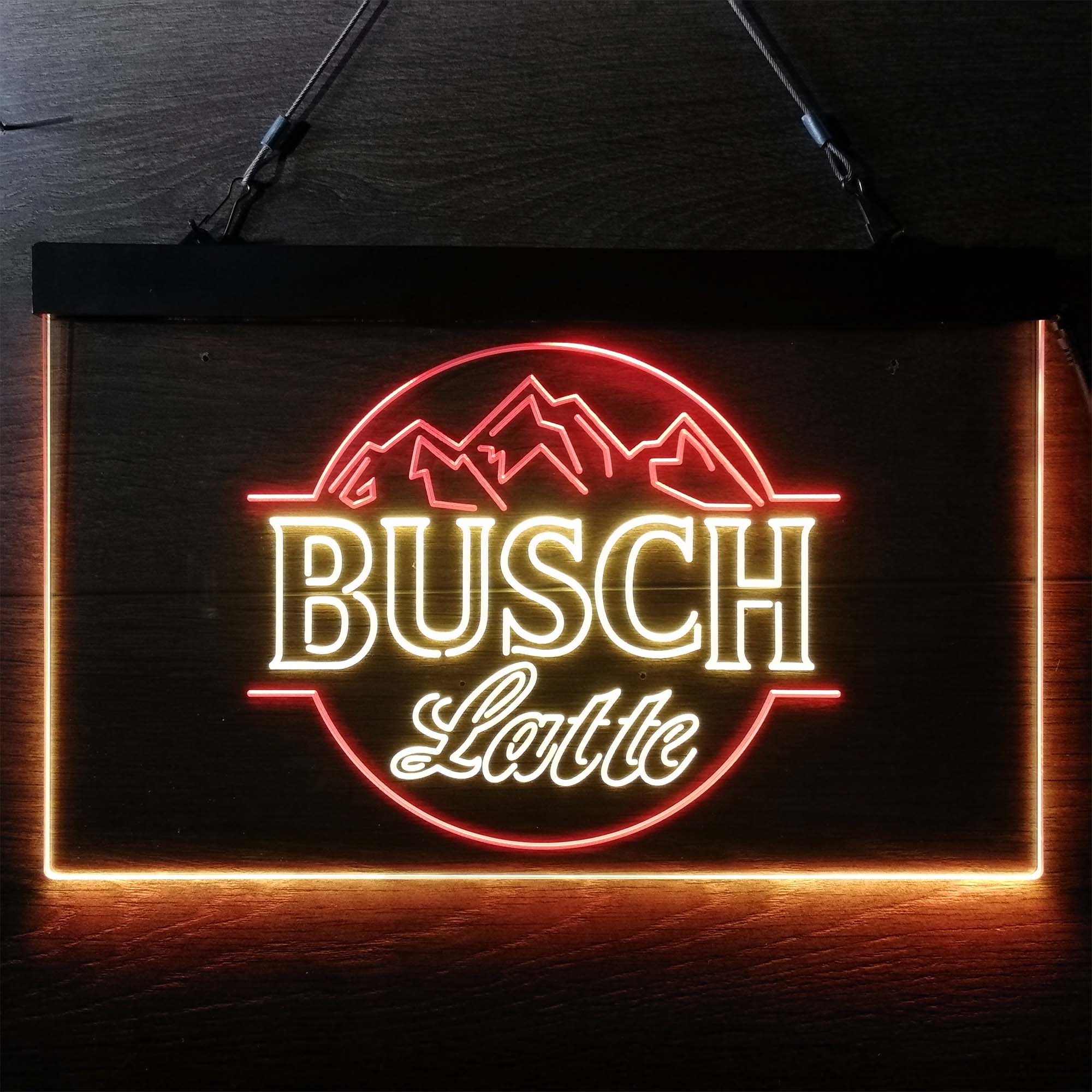 Busch Latte Mountain Bar Neon LED Sign - Image 6