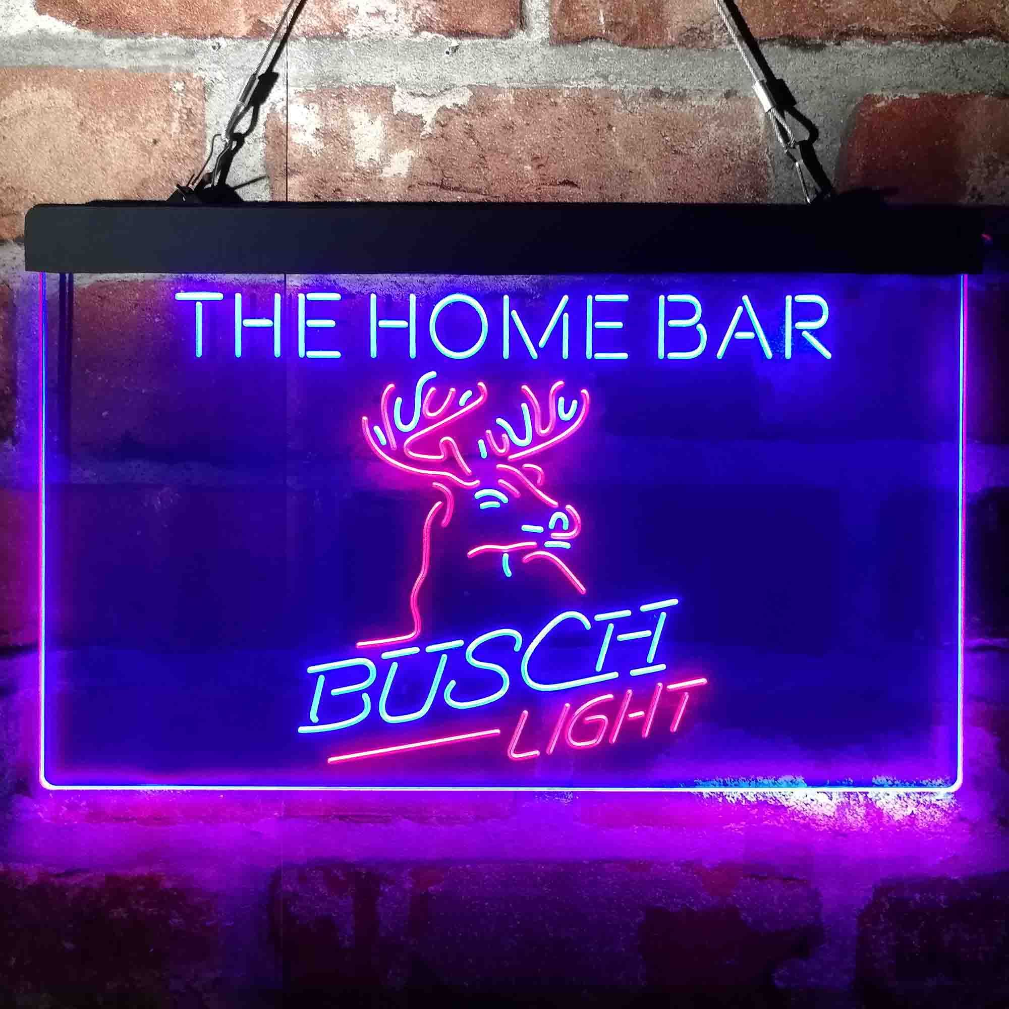 Personalized Busch Light Beer Deer Bar Neon-Like LED Sign - Image 11