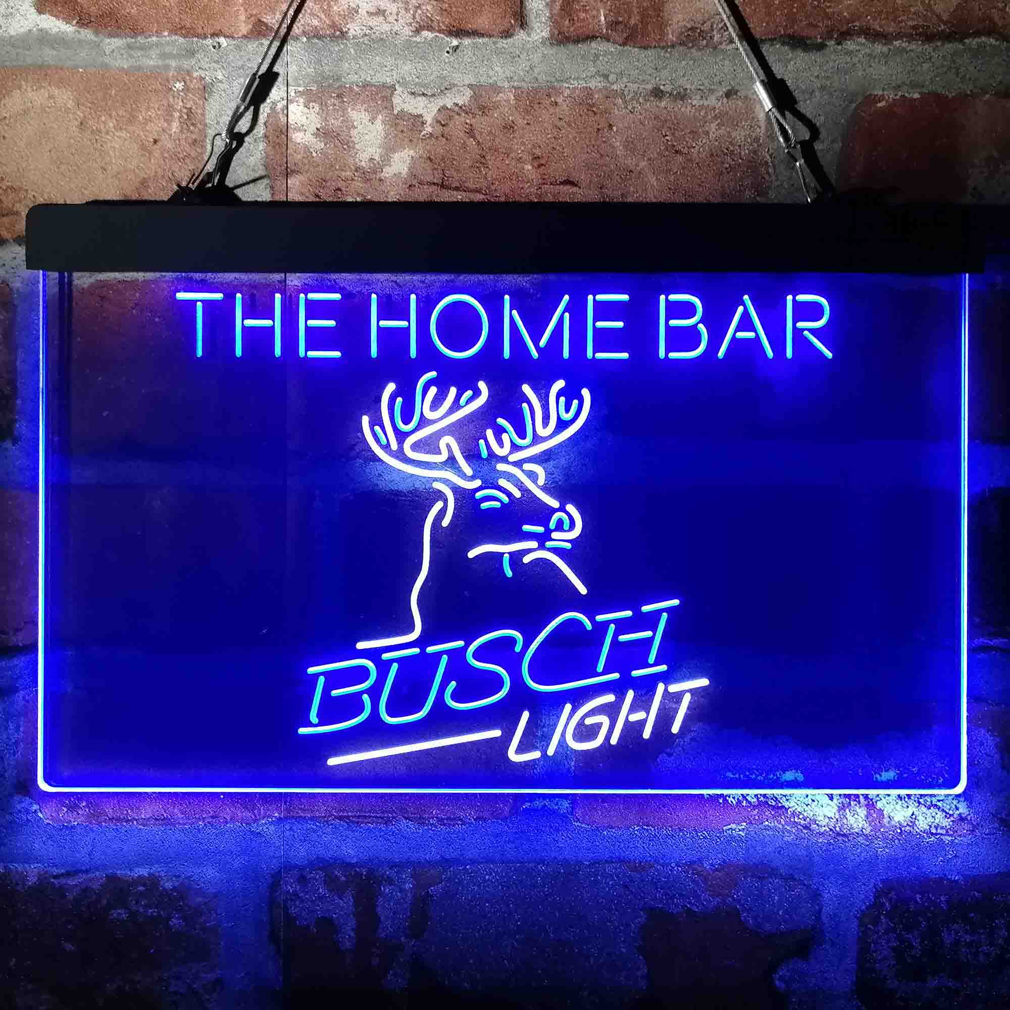 Personalized Busch Light Beer Deer Bar Neon-Like LED Sign - Image 12