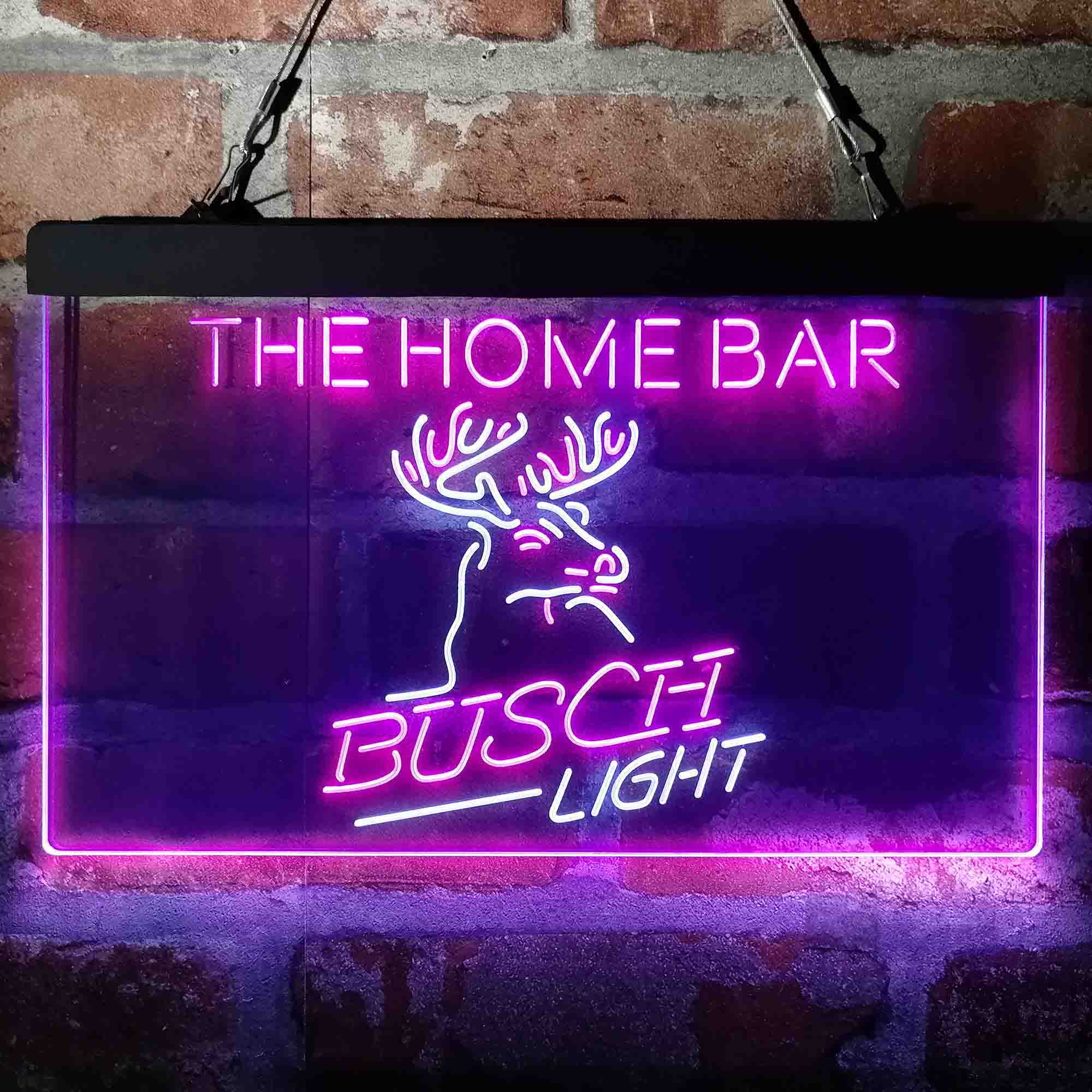 Personalized Busch Light Beer Deer Bar Neon-Like LED Sign - Image 13