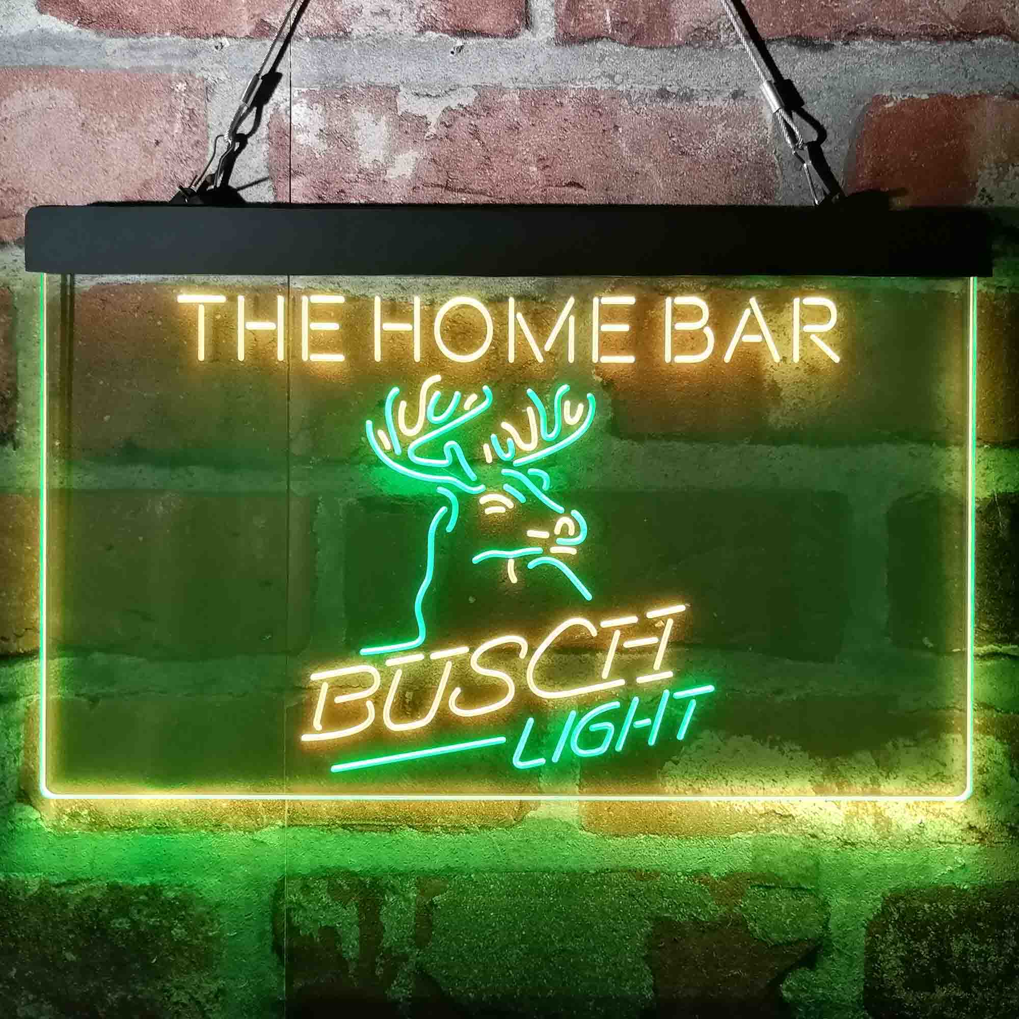 Personalized Busch Light Beer Deer Bar Neon-Like LED Sign - Image 4