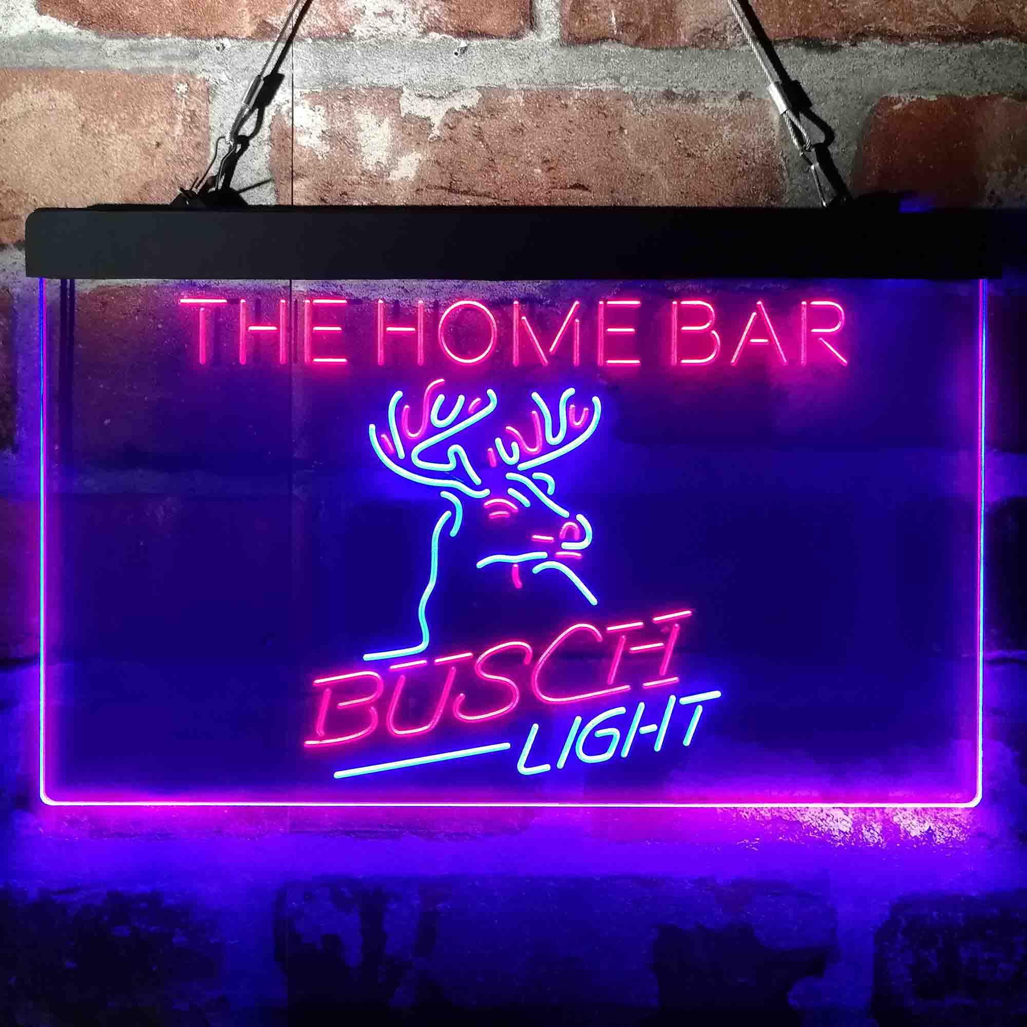 Personalized Busch Light Beer Deer Bar Neon-Like LED Sign - Image 5