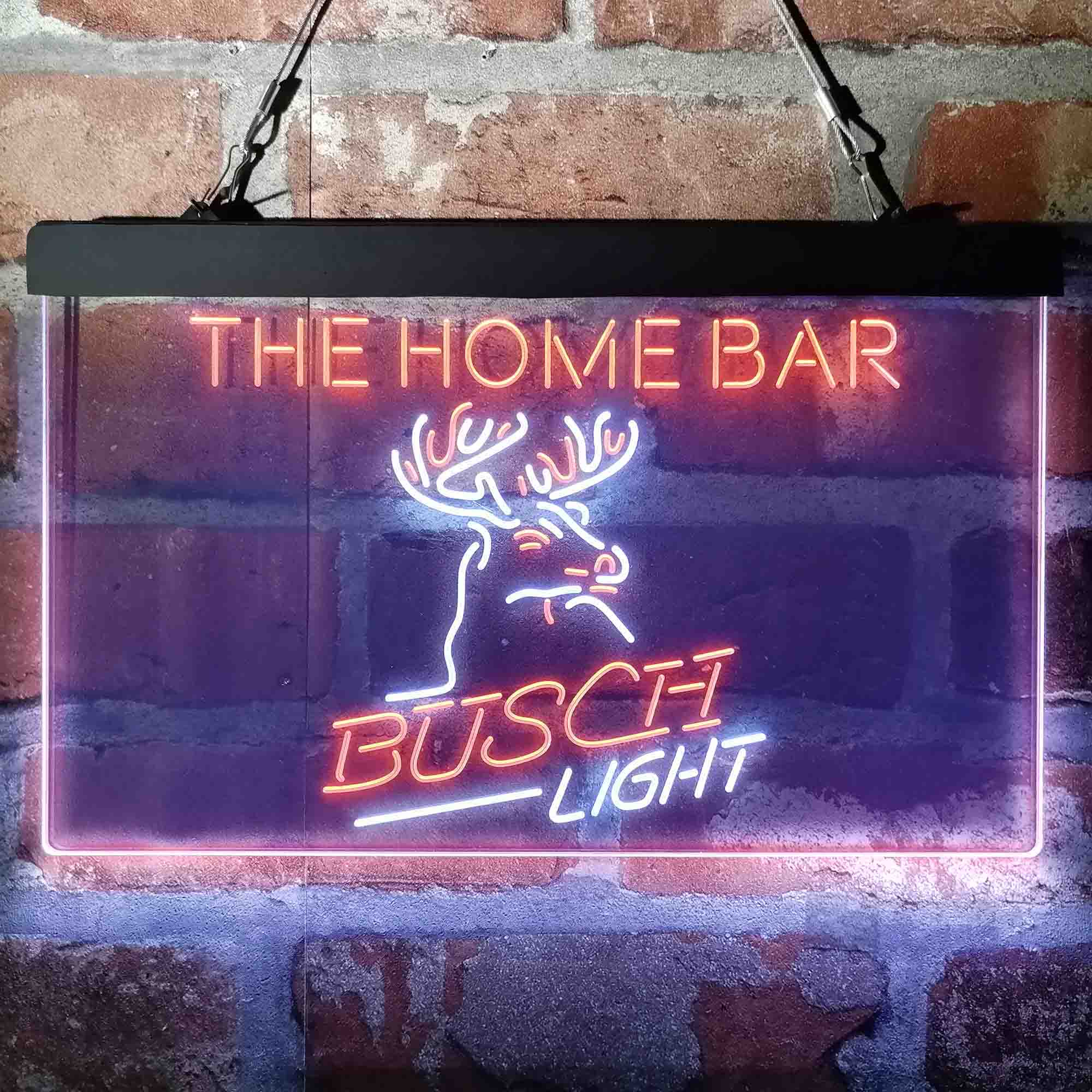 Personalized Busch Light Beer Deer Bar Neon-Like LED Sign - Image 6