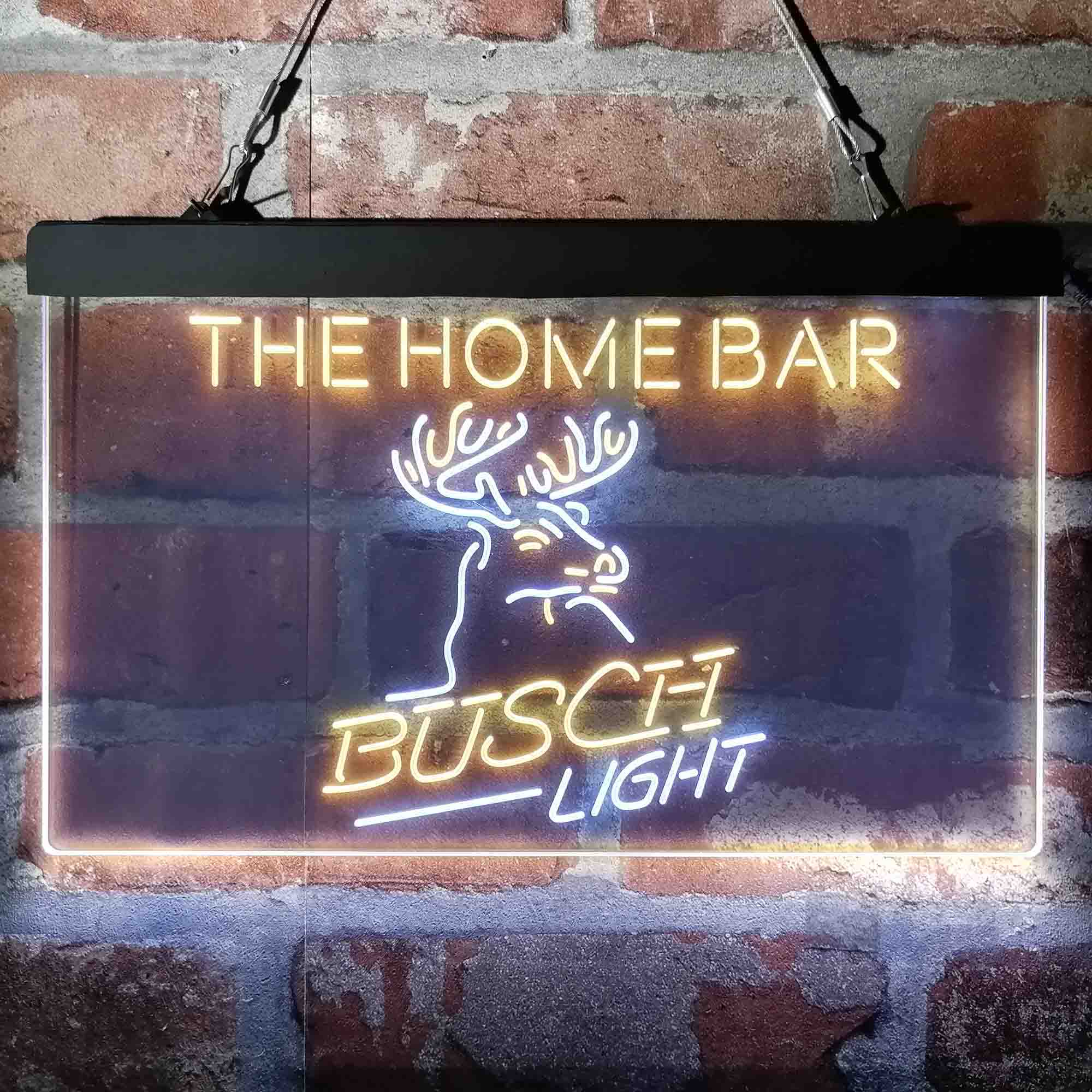 Personalized Busch Light Beer Deer Bar Neon-Like LED Sign - Image 8