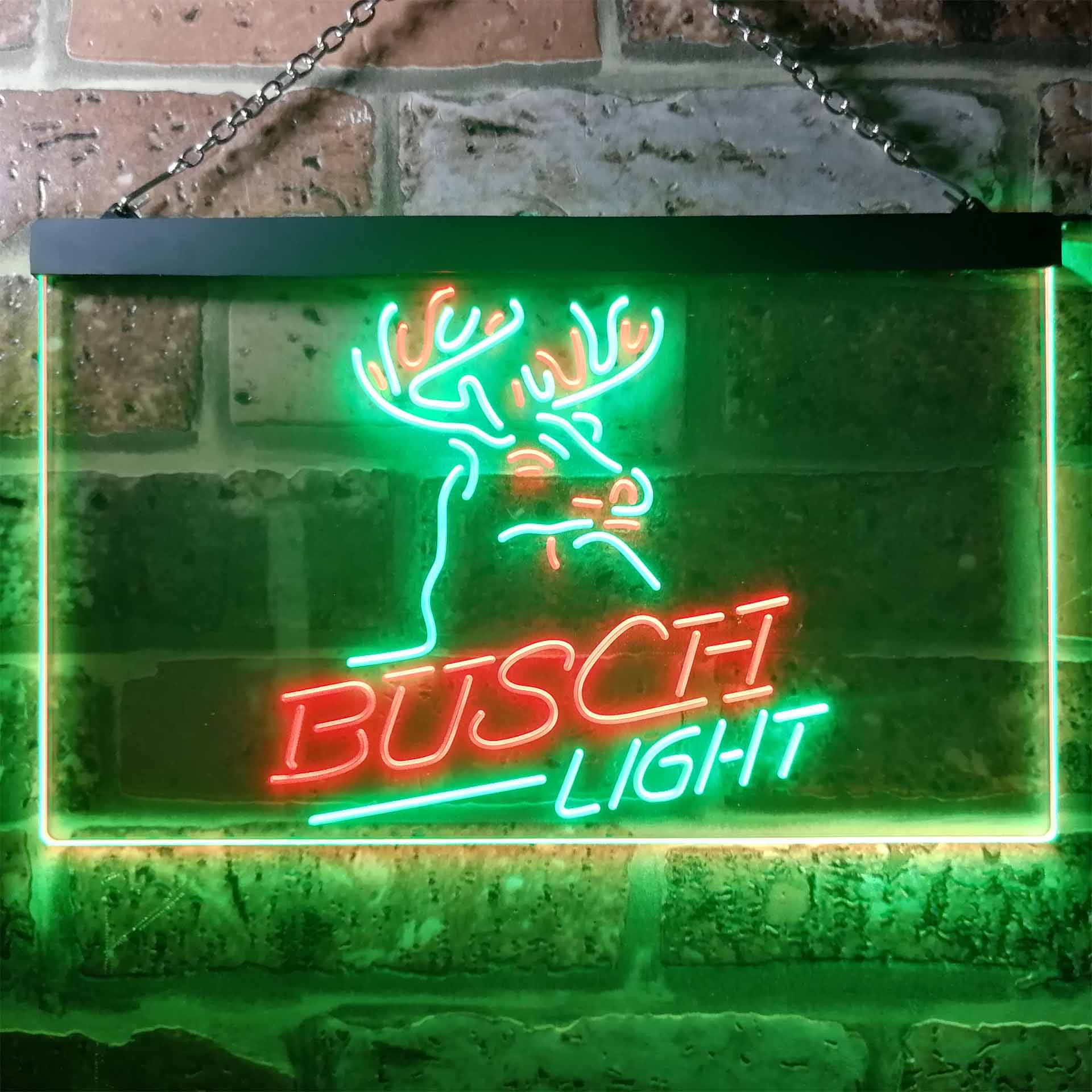Beer Deer Busch Light Deer Head Neon LED Sign - Image 11