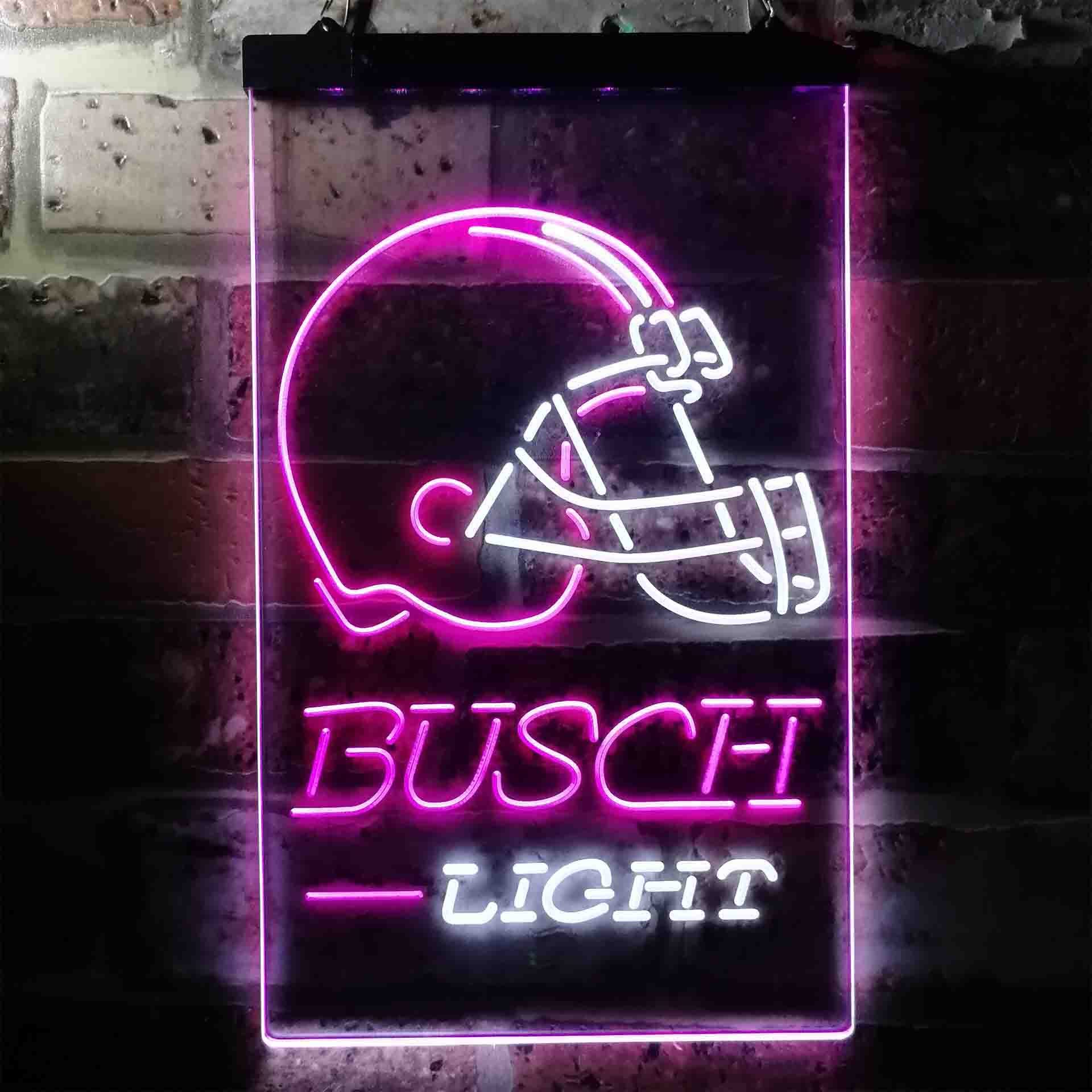 Busch Light Cleveland Browns Neon-Like LED Sign - Image 10