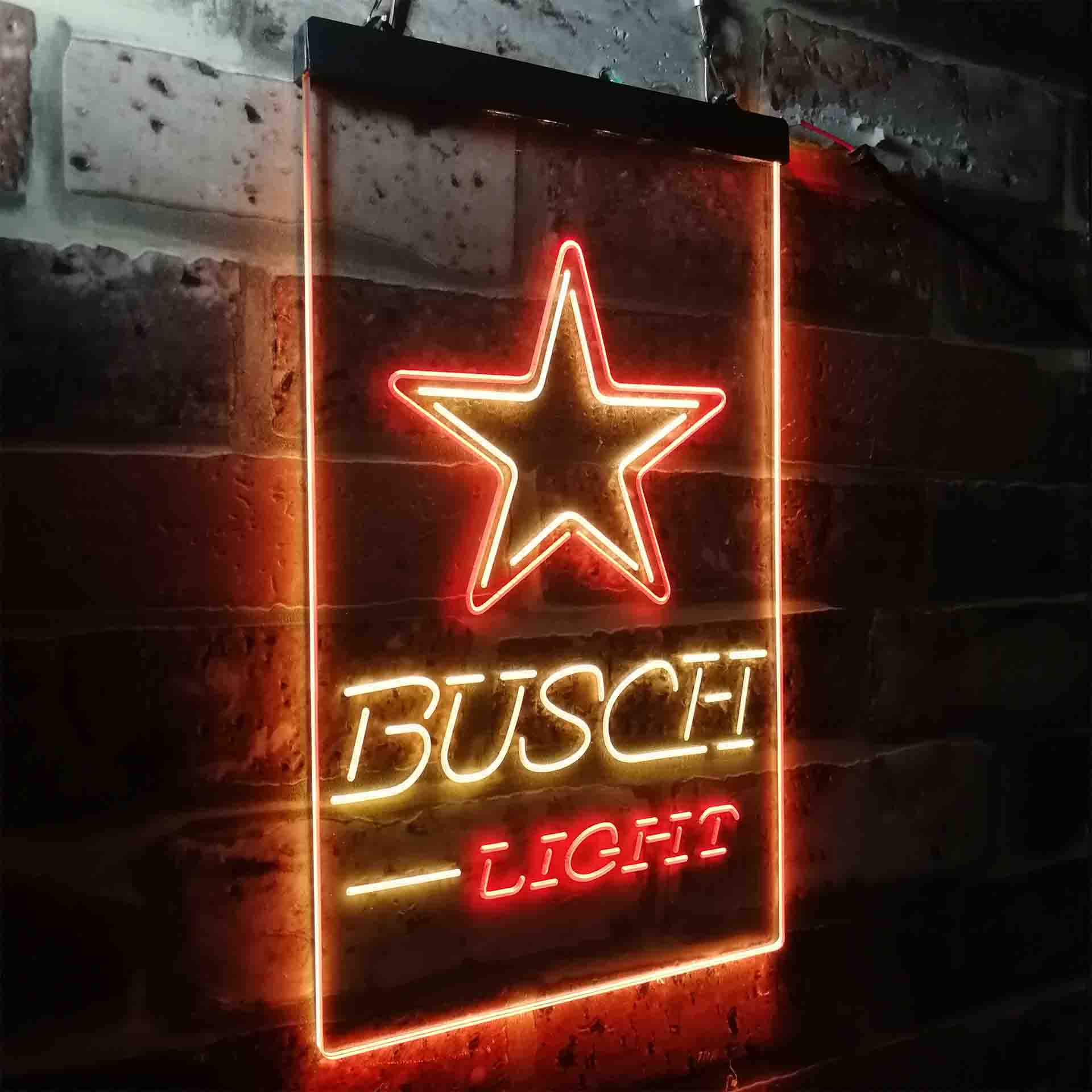 Busch Light Dallas Cowboys Neon-Like LED Sign - Image 15