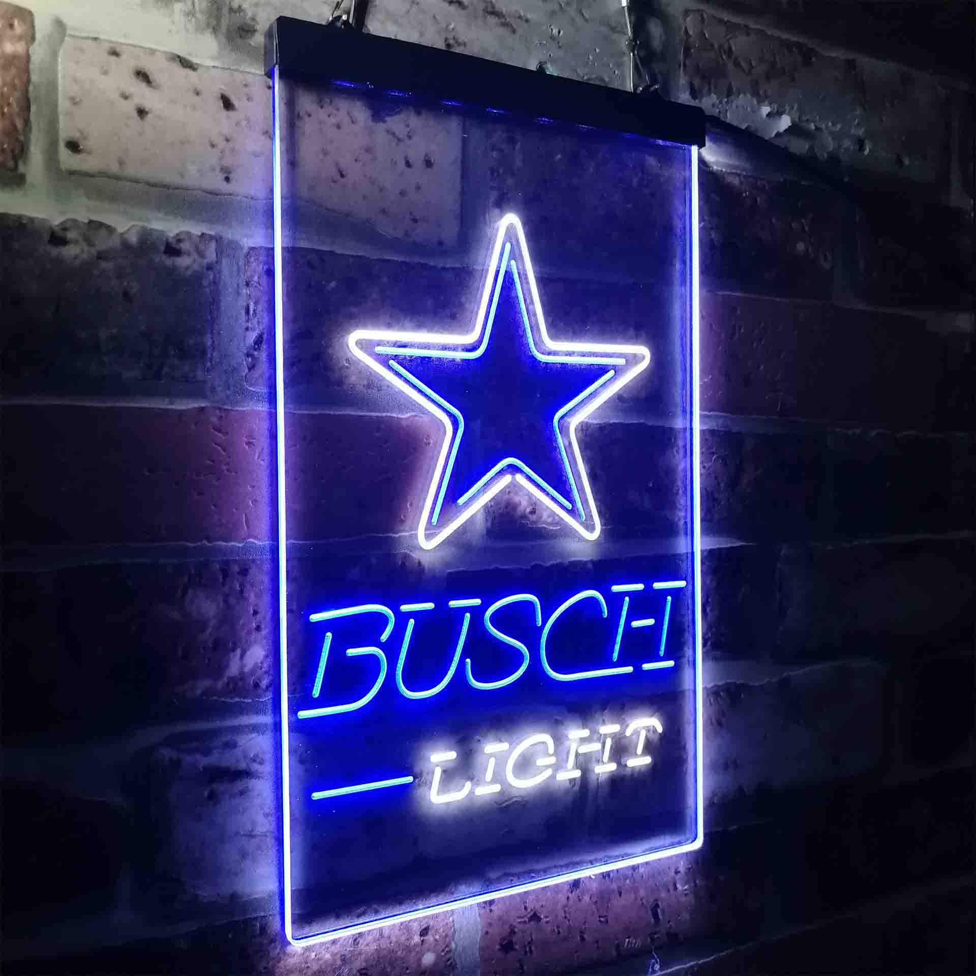 Busch Light Dallas Cowboys Neon-Like LED Sign - Image 20
