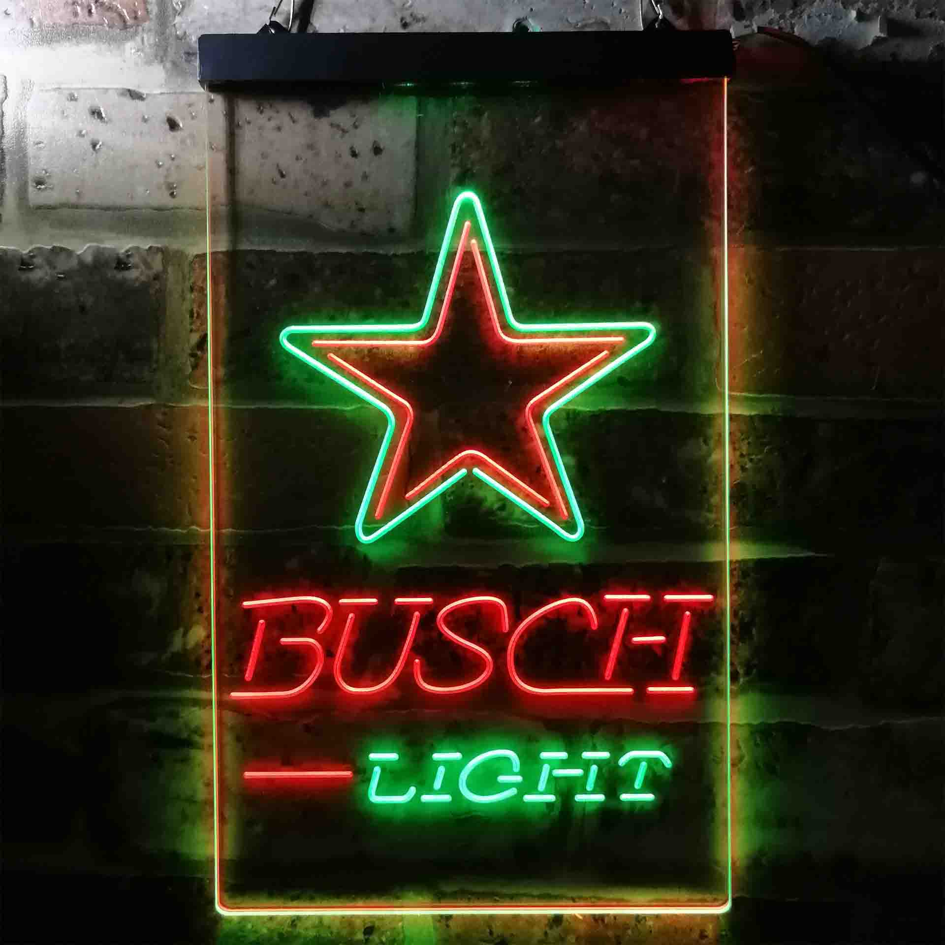 Busch Light Dallas Cowboys Neon-Like LED Sign - Image 8