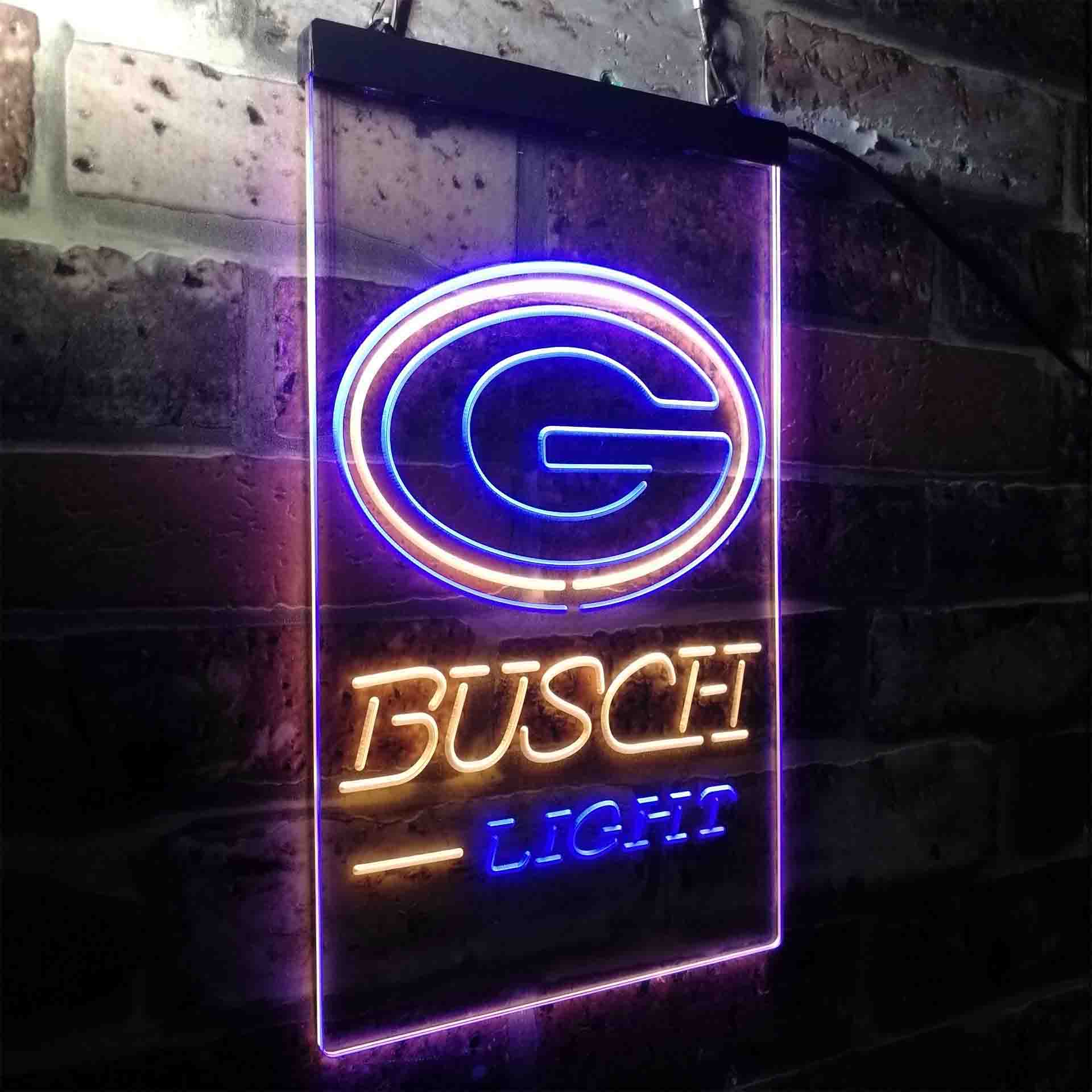 Busch Light Green Bay Packers Neon-Like LED Sign - Image 14