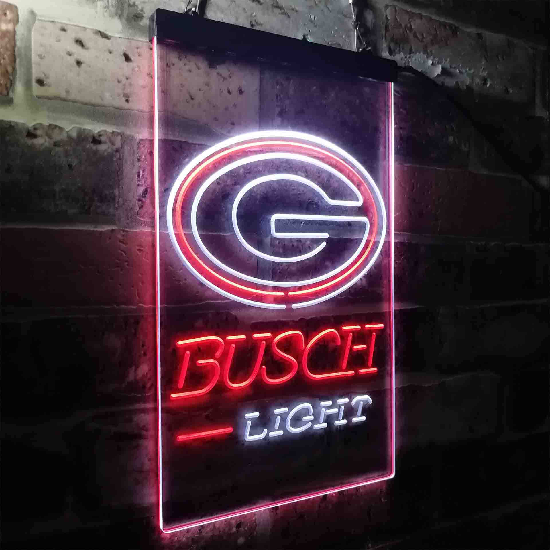 Busch Light Green Bay Packers Neon-Like LED Sign - Image 17