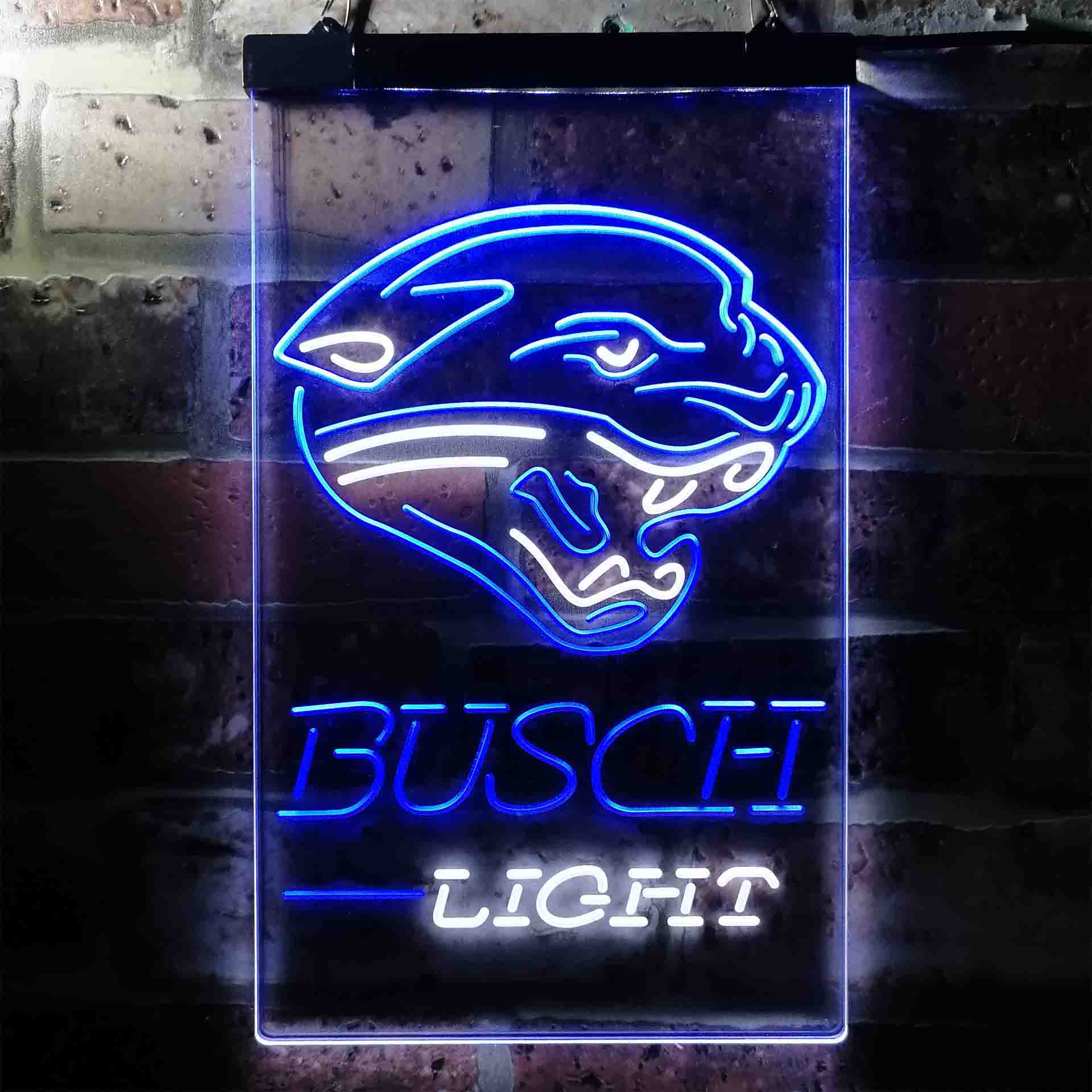 Busch Light Jacksonville Jaguars Neon-Like LED Sign - Image 13