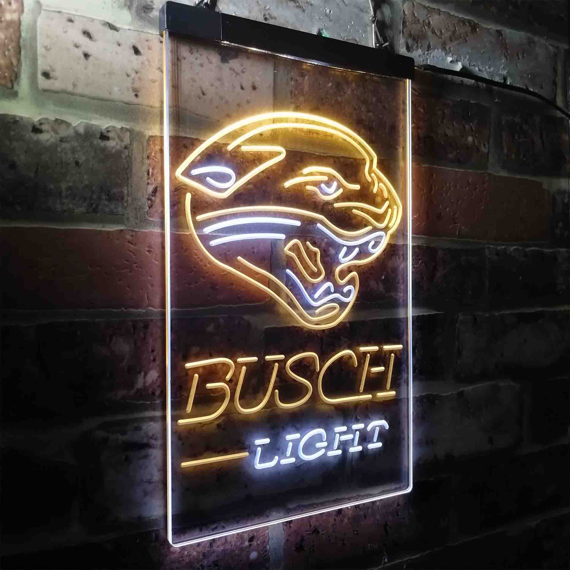 Busch Light Jacksonville Jaguars Neon-Like LED Sign - Image 16