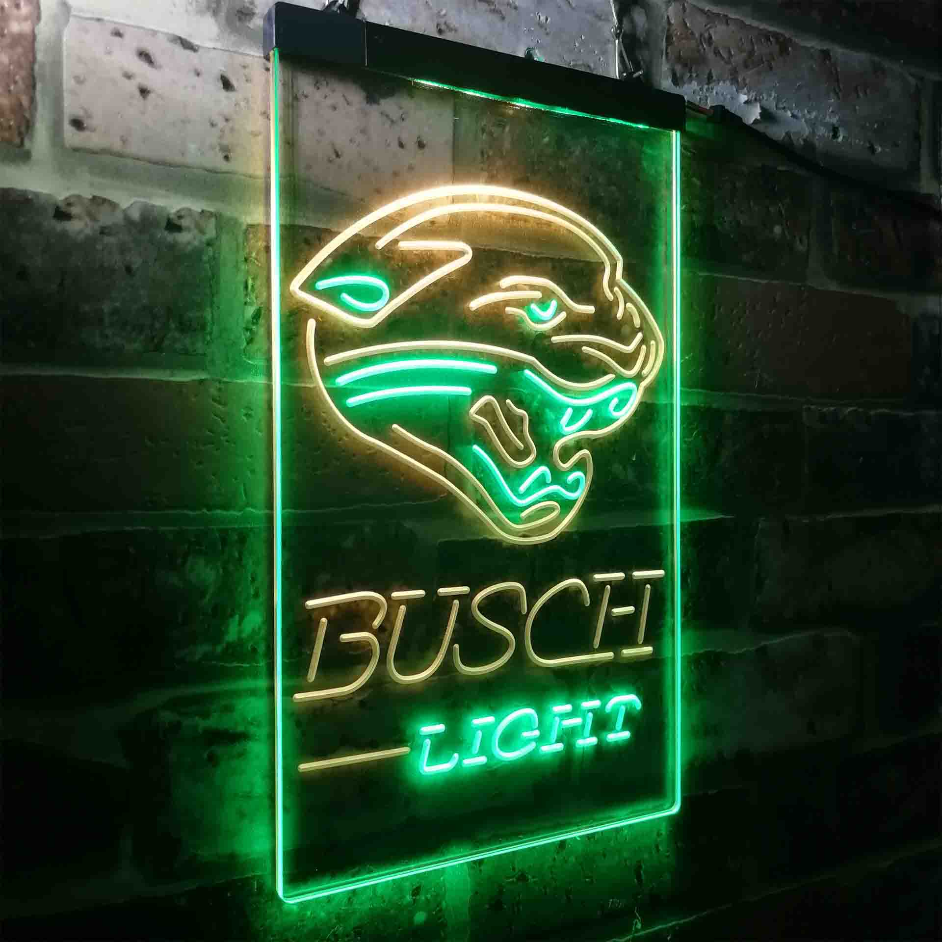 Busch Light Jacksonville Jaguars Neon-Like LED Sign - Image 21