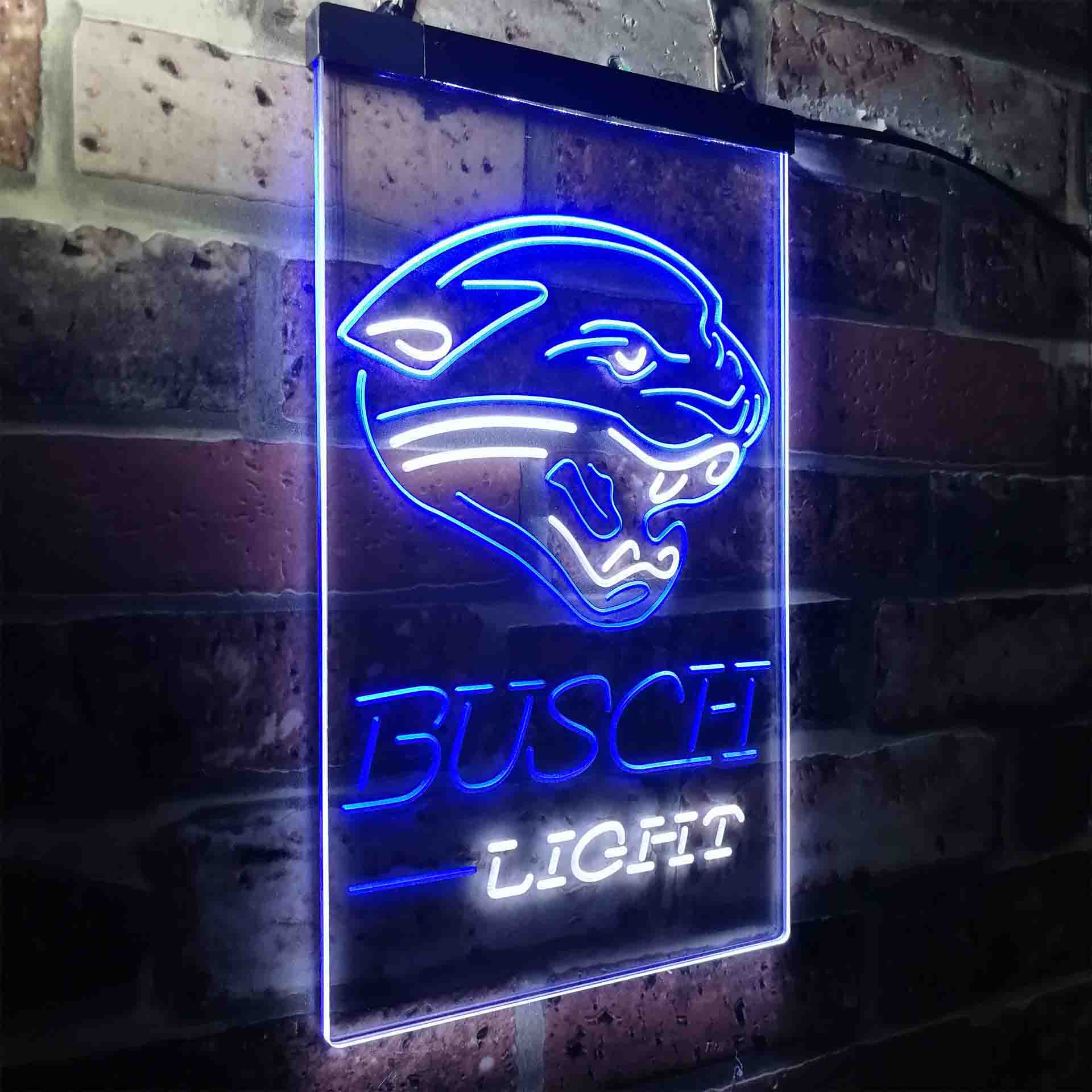 Busch Light Jacksonville Jaguars Neon-Like LED Sign - Image 26