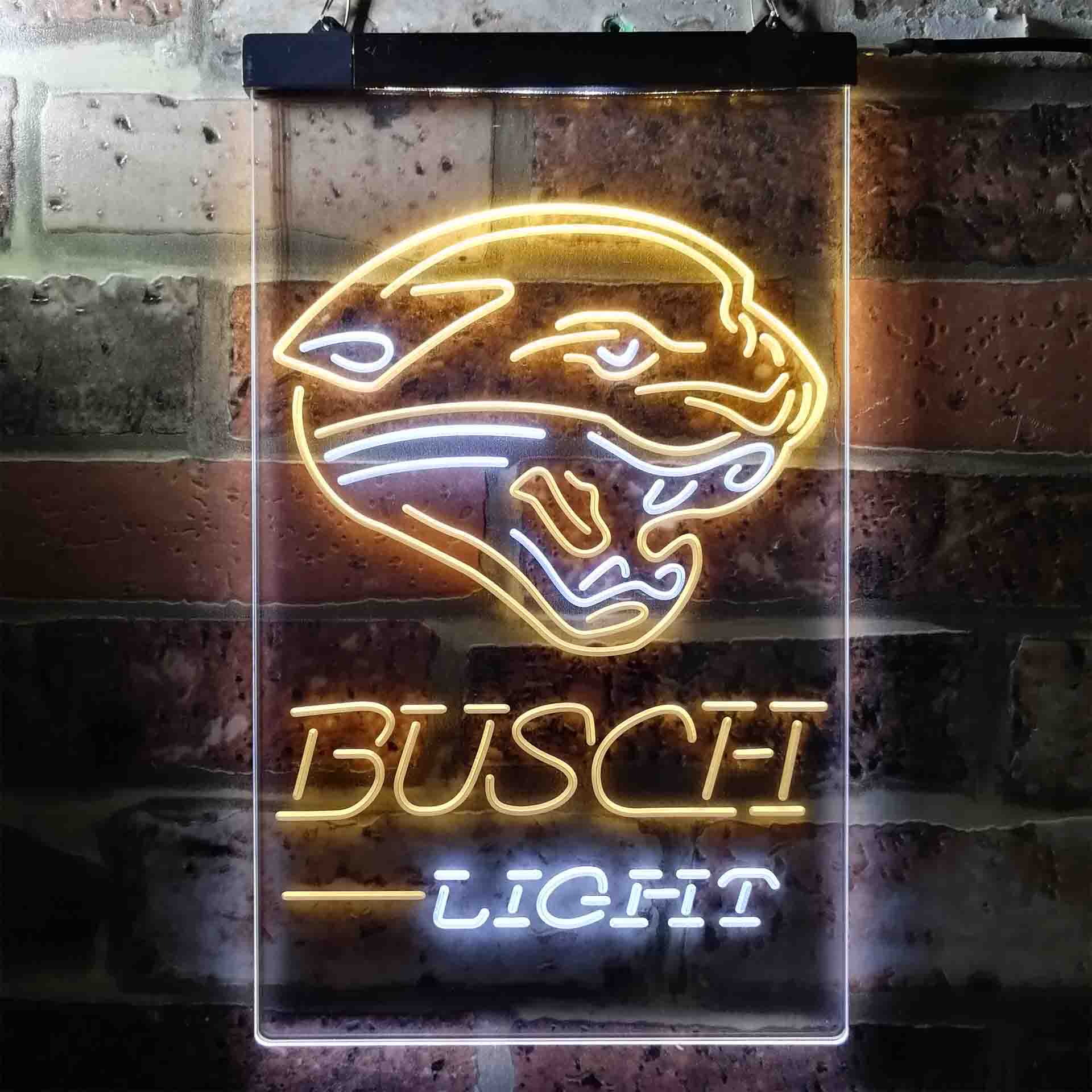 Busch Light Jacksonville Jaguars Neon-Like LED Sign - Image 3