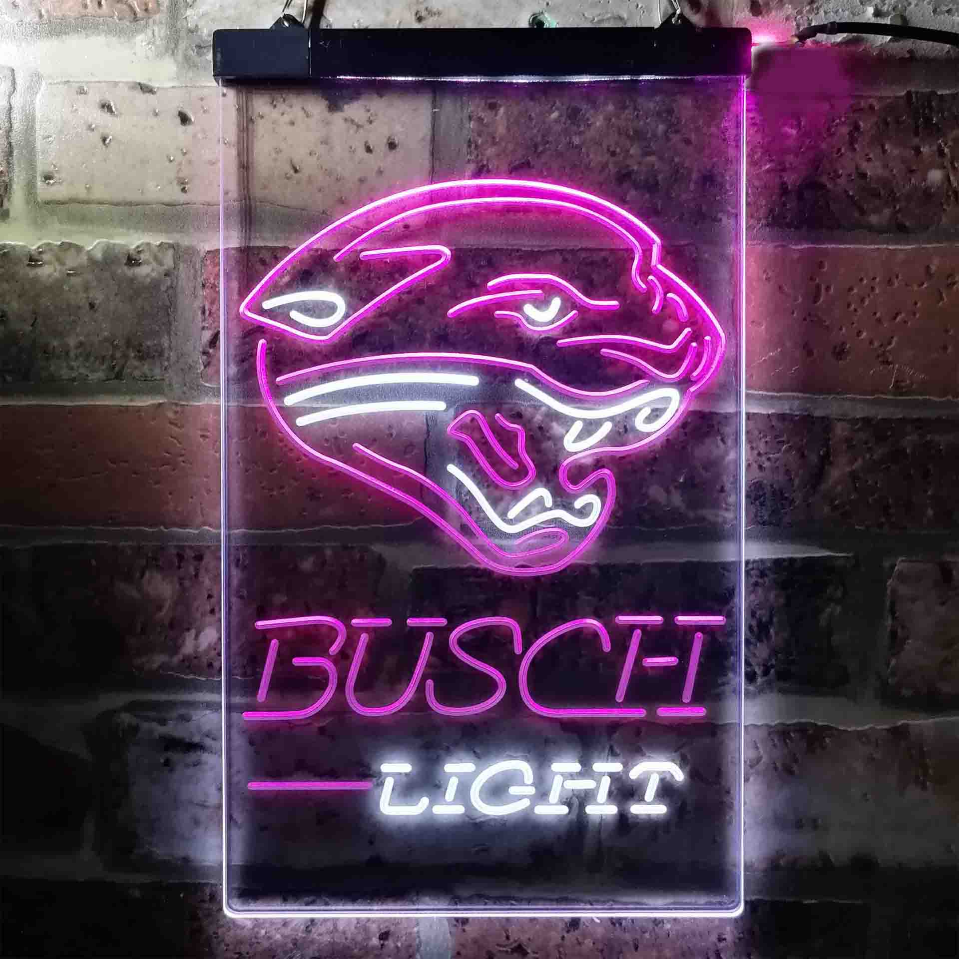 Busch Light Jacksonville Jaguars Neon-Like LED Sign - Image 5
