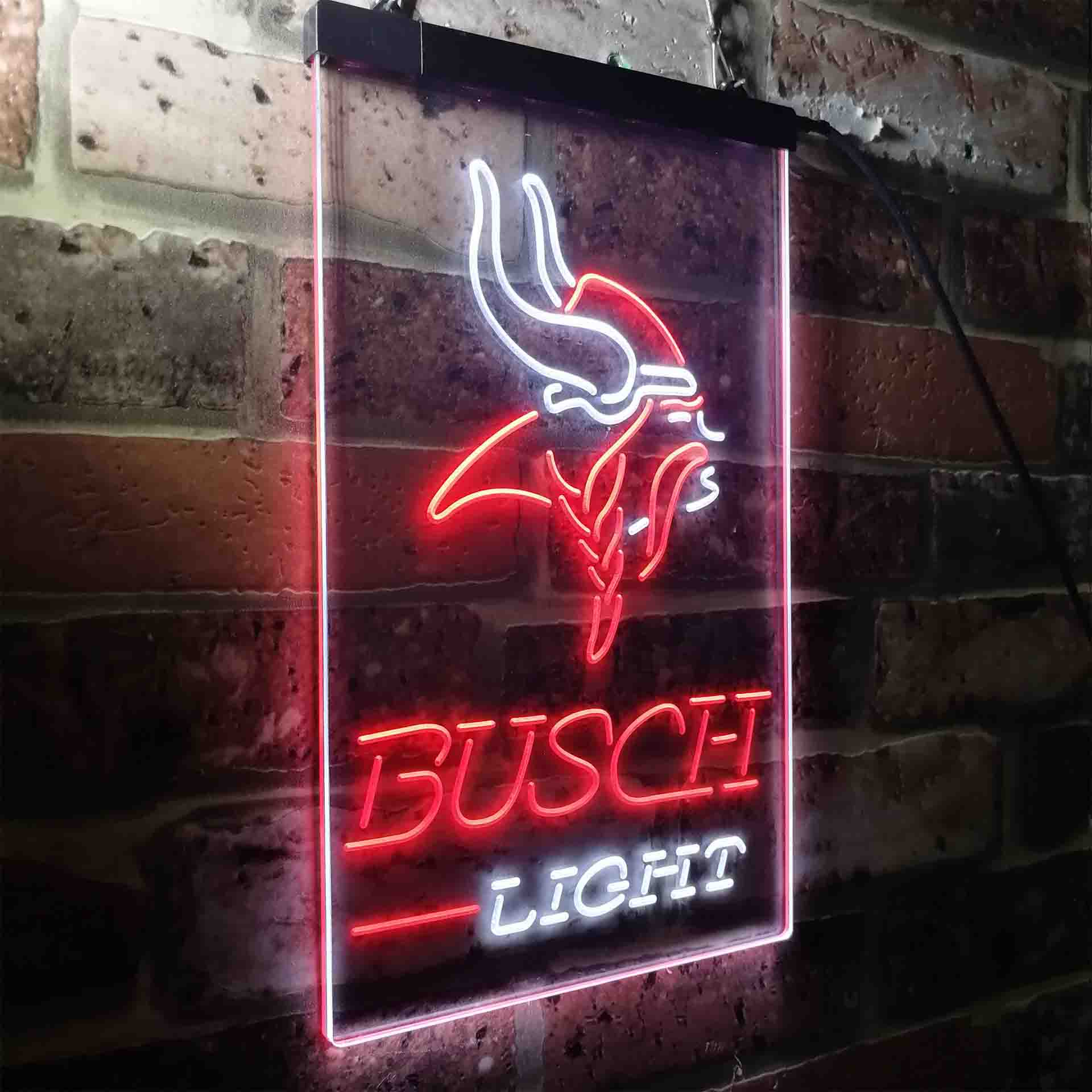 Busch Light Minnesota Vikings Neon-Like LED Sign - Image 20