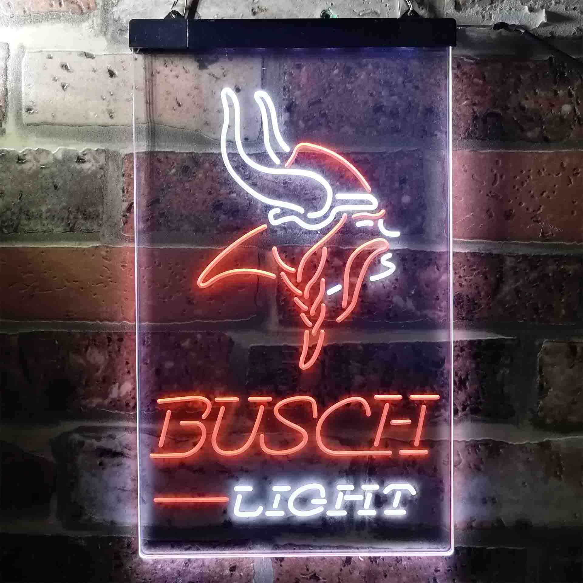 Busch Light Minnesota Vikings Neon-Like LED Sign - Image 5