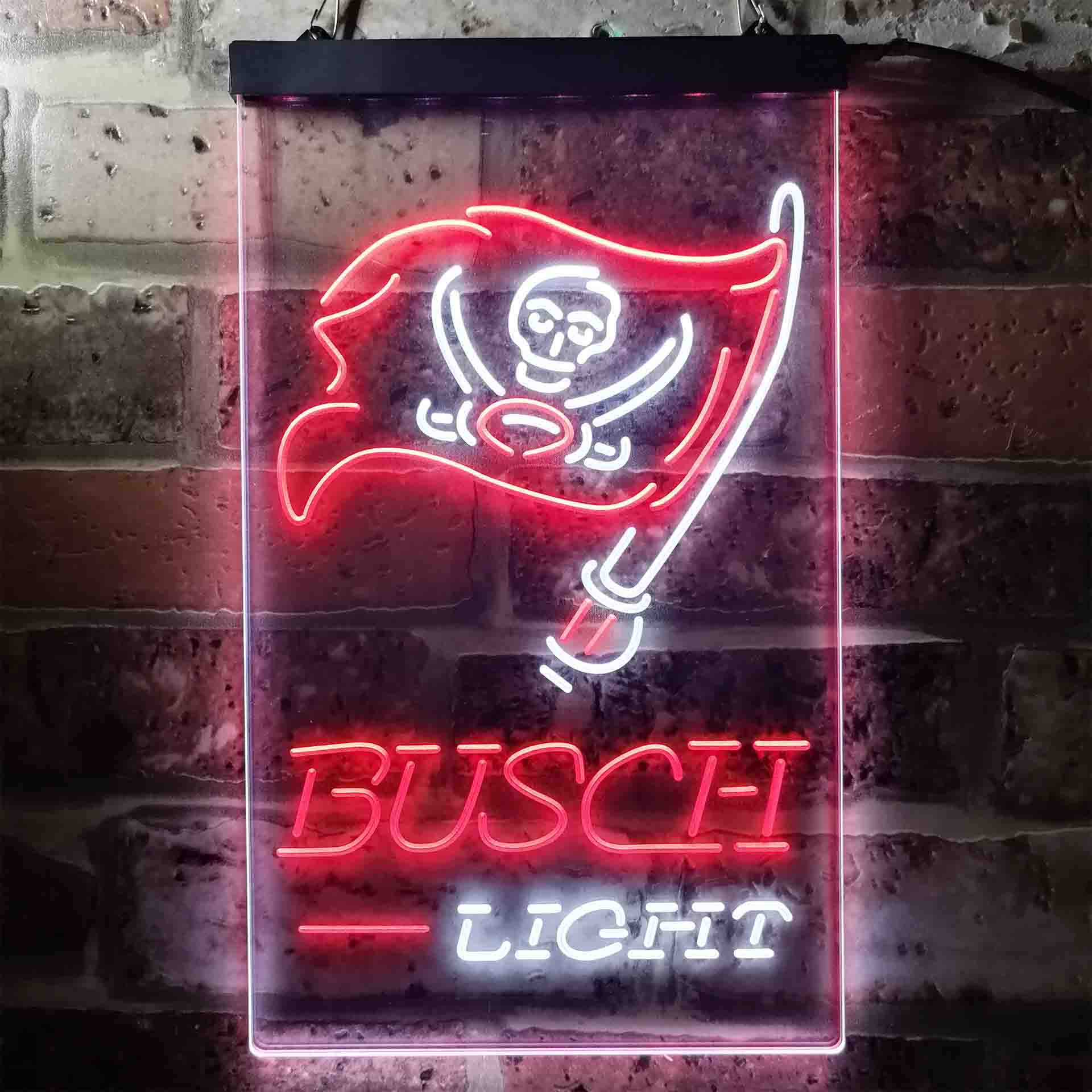 Busch Light Tampa Bay Buccaneers Neon-Like LED Sign - Image 10