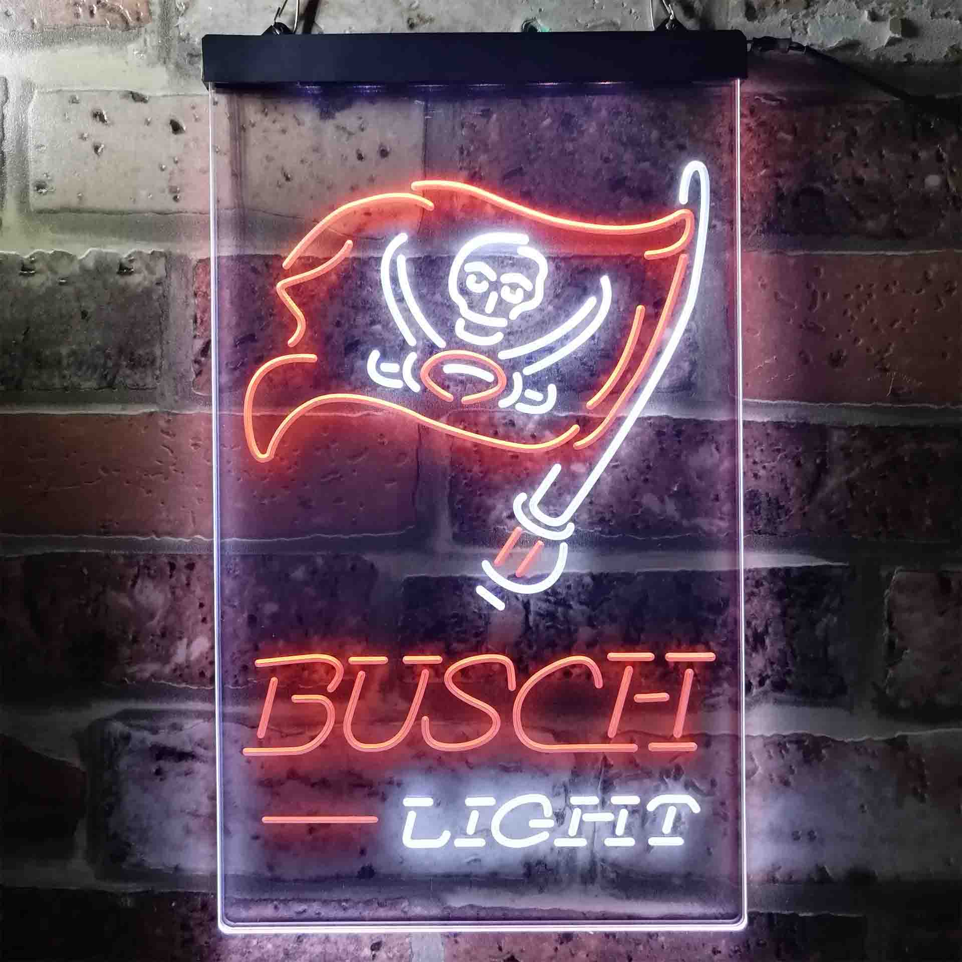 Busch Light Tampa Bay Buccaneers Neon-Like LED Sign - Image 13