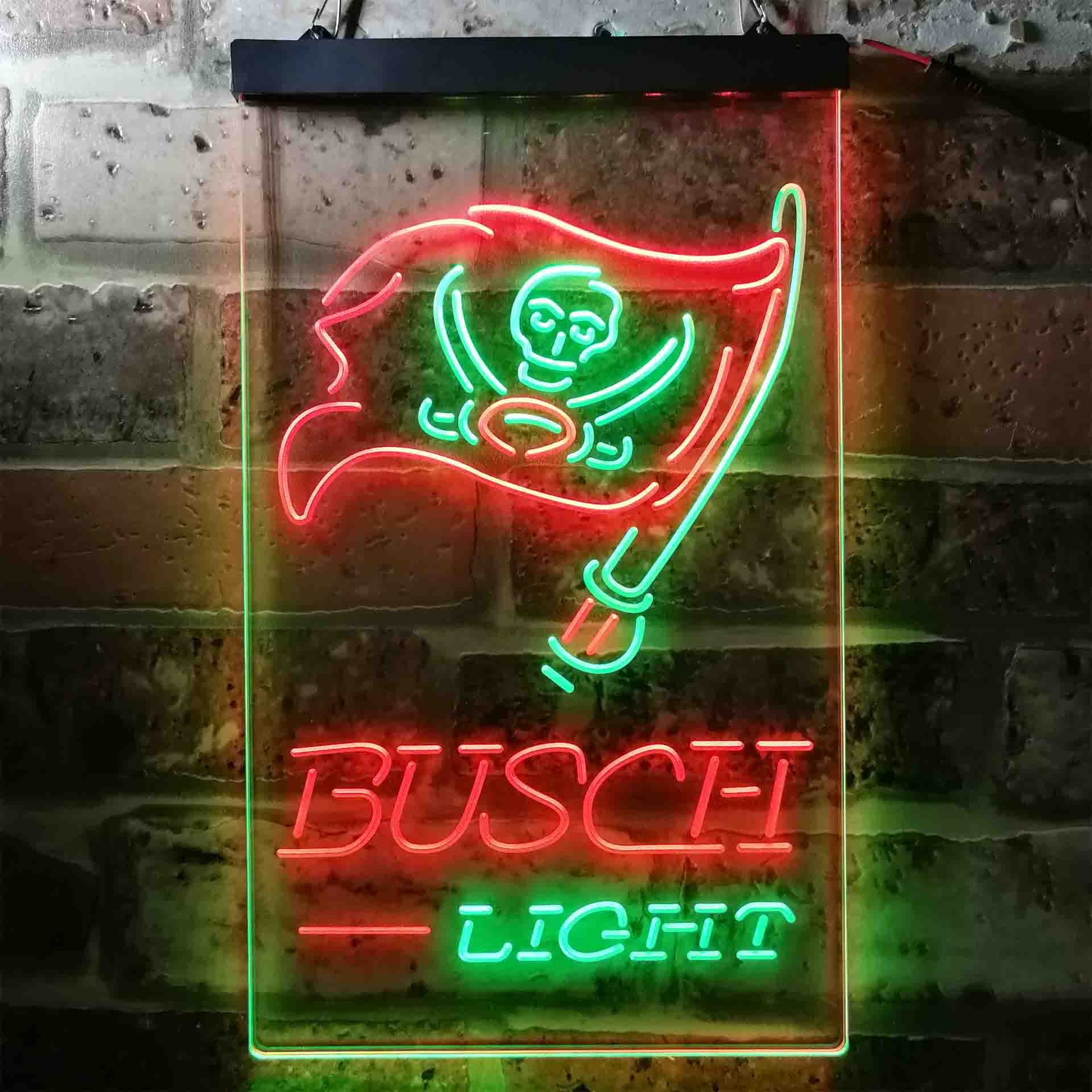 Busch Light Tampa Bay Buccaneers Neon-Like LED Sign - Image 3
