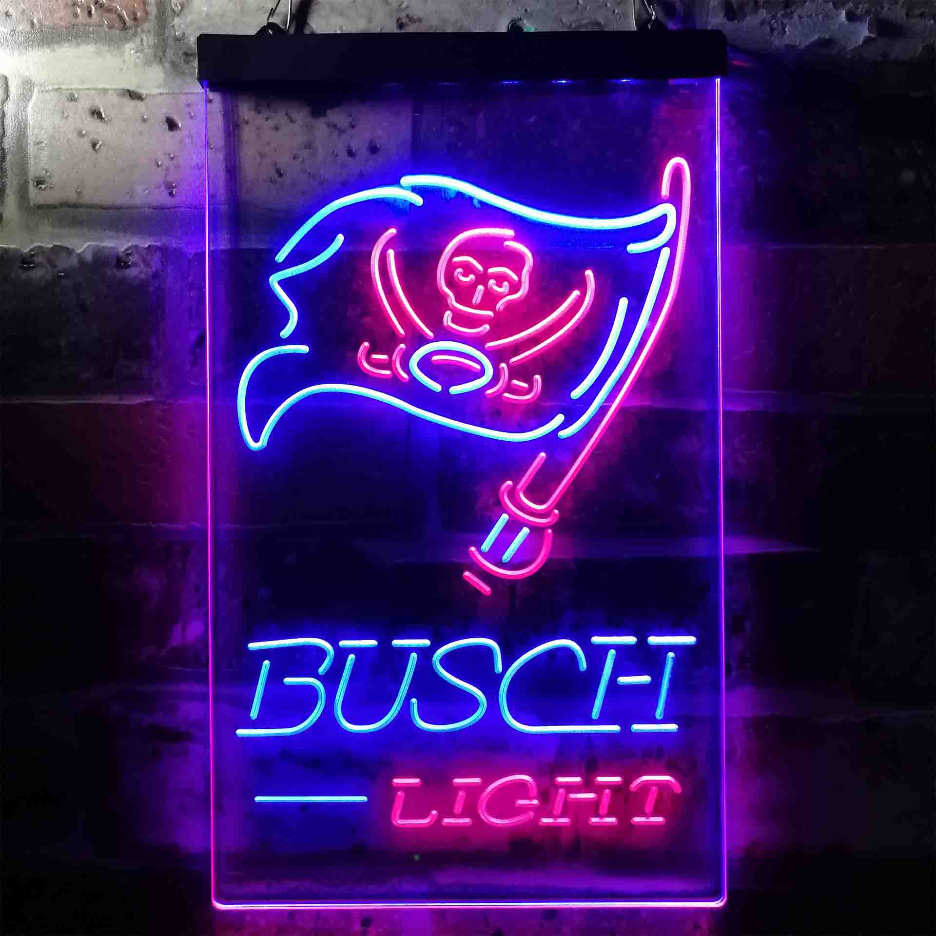 Busch Light Tampa Bay Buccaneers Neon-Like LED Sign - Image 7