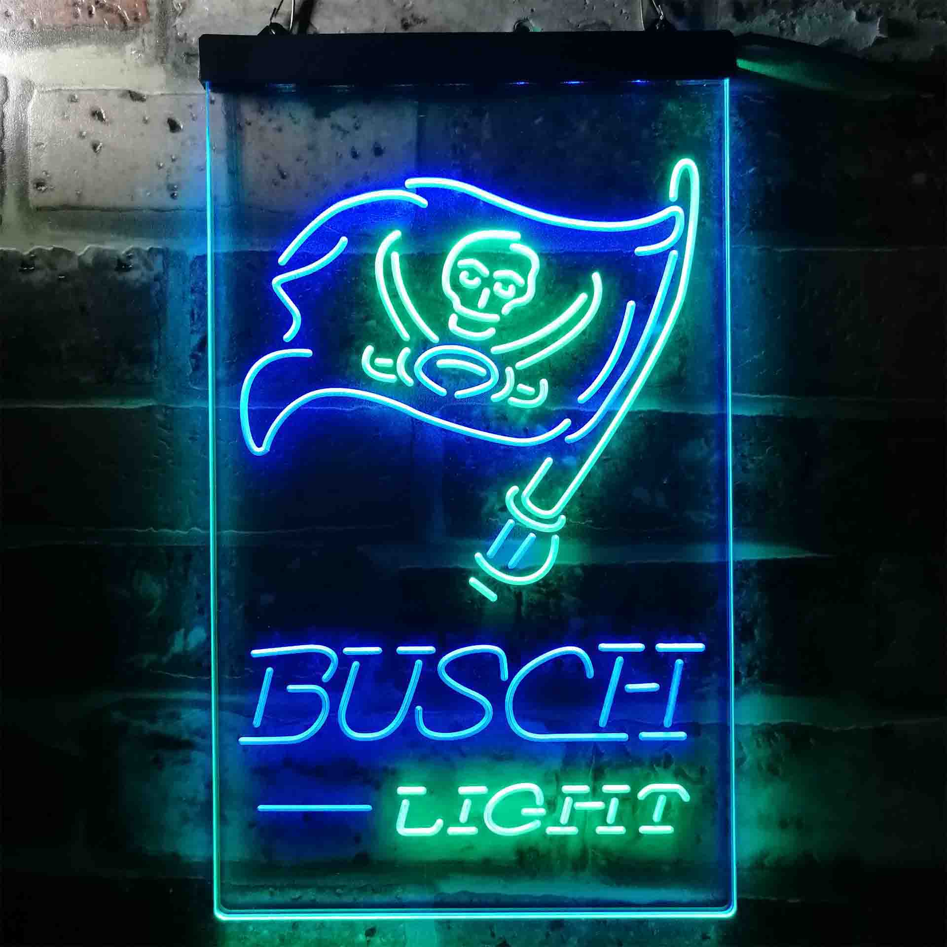 Busch Light Tampa Bay Buccaneers Neon-Like LED Sign - Image 8