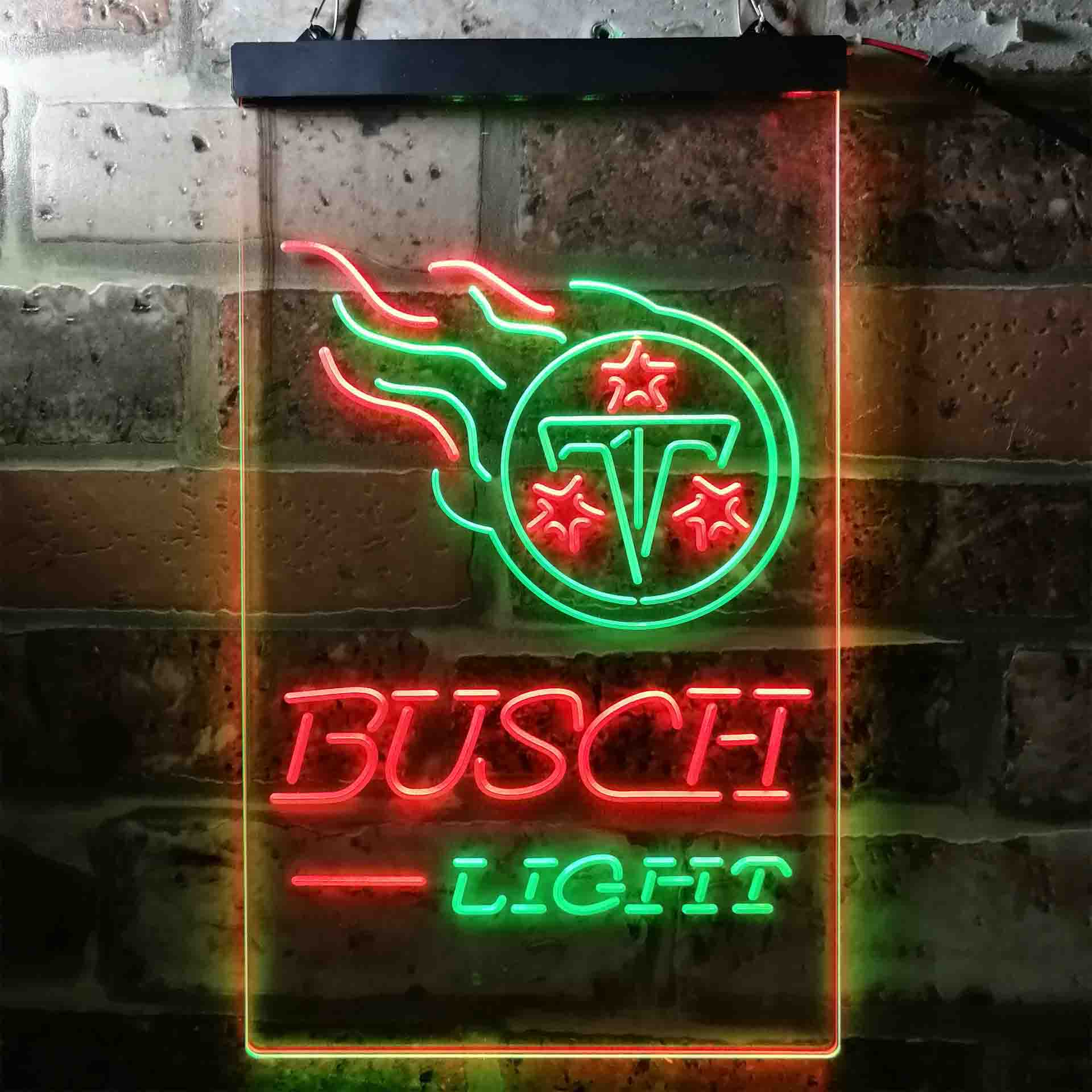 Busch Light Tennessee Titans Neon-Like LED Sign - Image 11