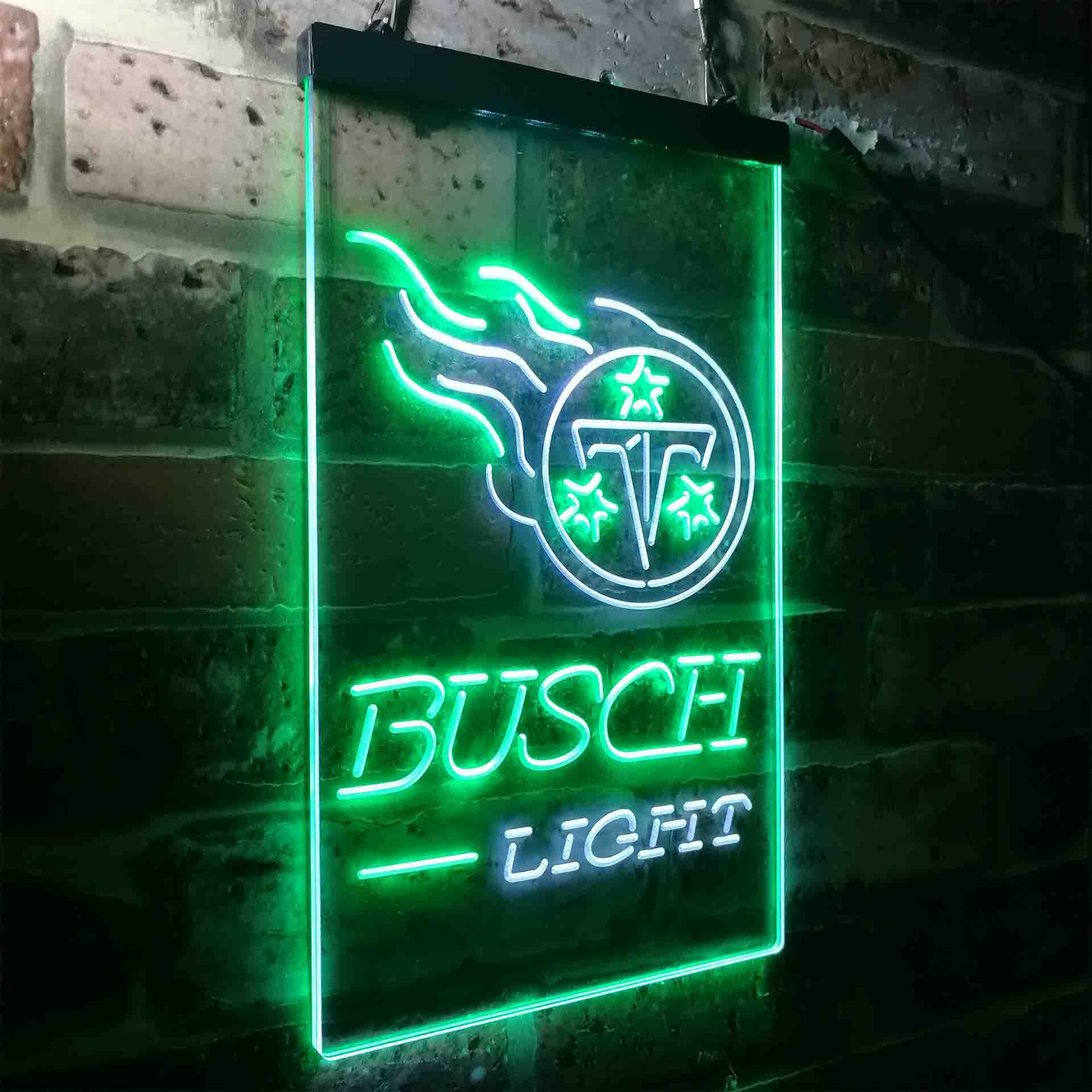 Busch Light Tennessee Titans Neon-Like LED Sign - Image 15