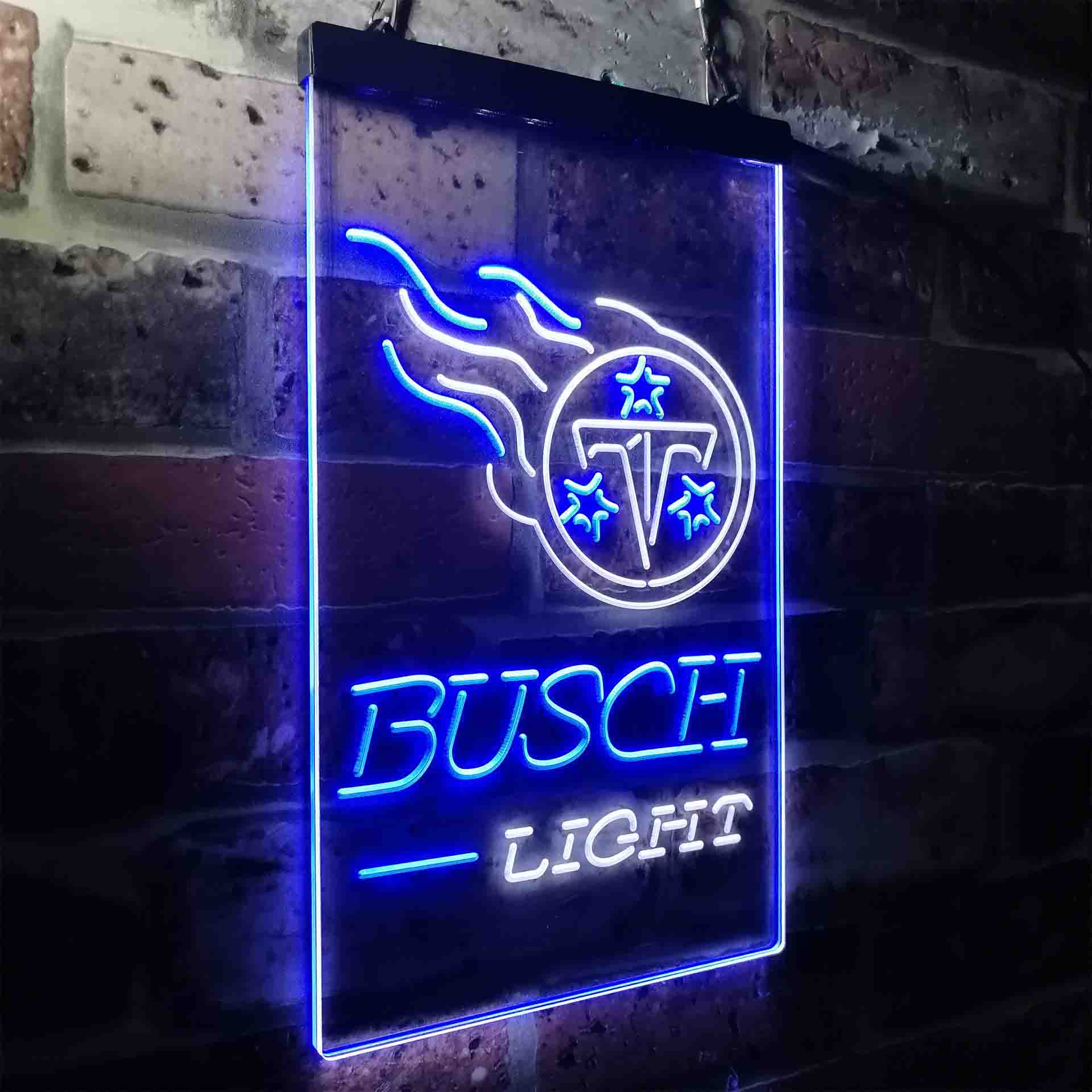 Busch Light Tennessee Titans Neon-Like LED Sign - Image 20