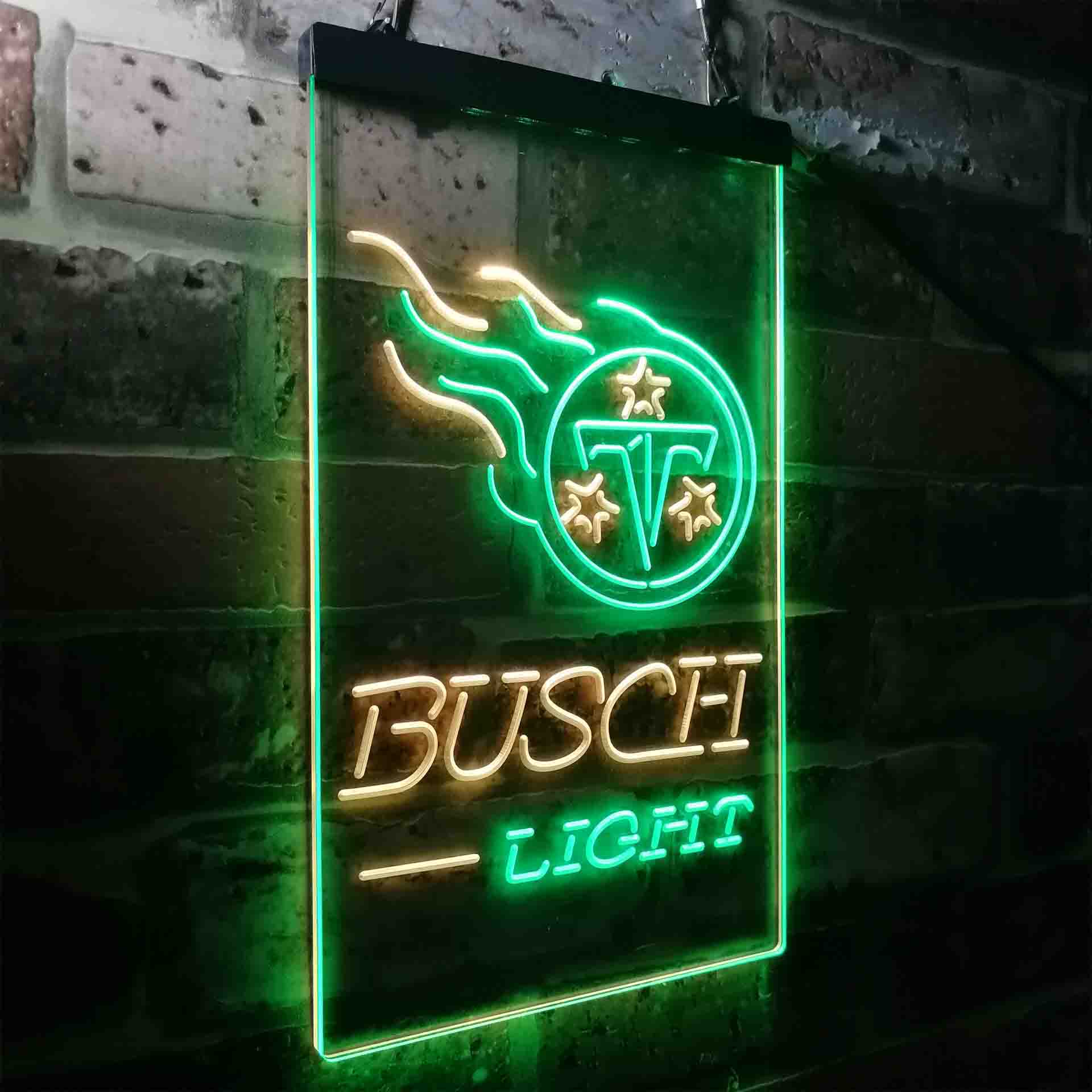Busch Light Tennessee Titans Neon-Like LED Sign - Image 21