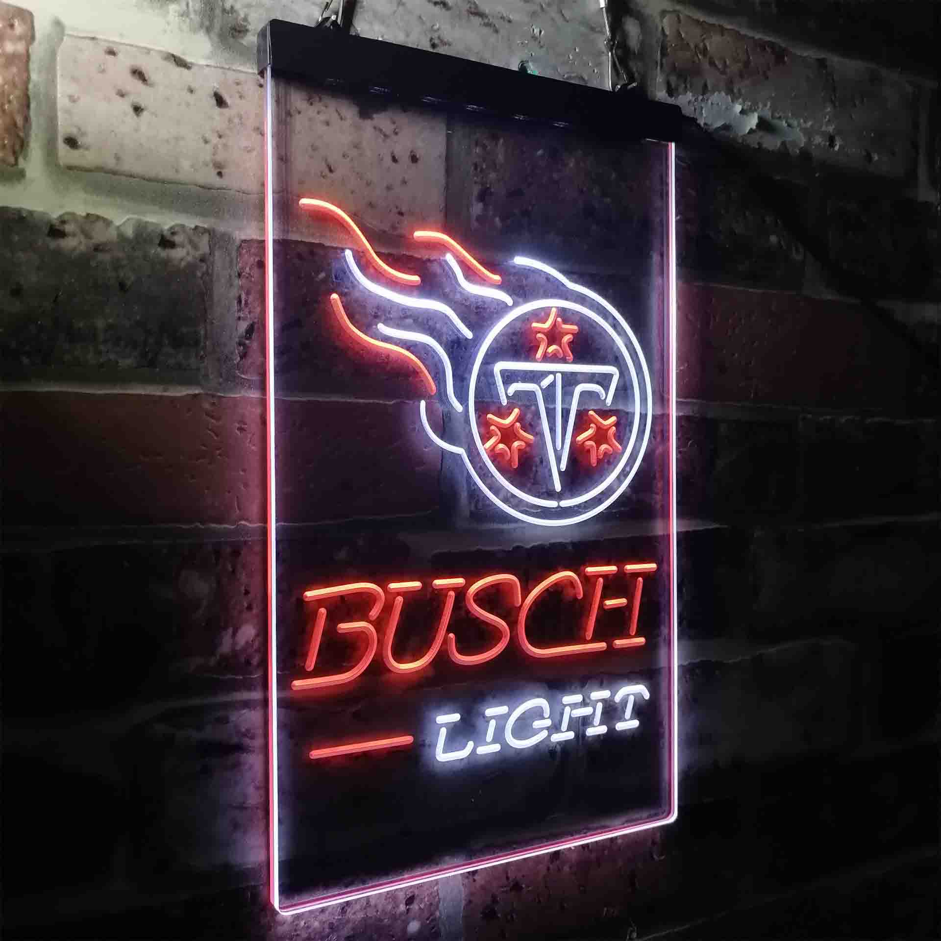 Busch Light Tennessee Titans Neon-Like LED Sign - Image 26