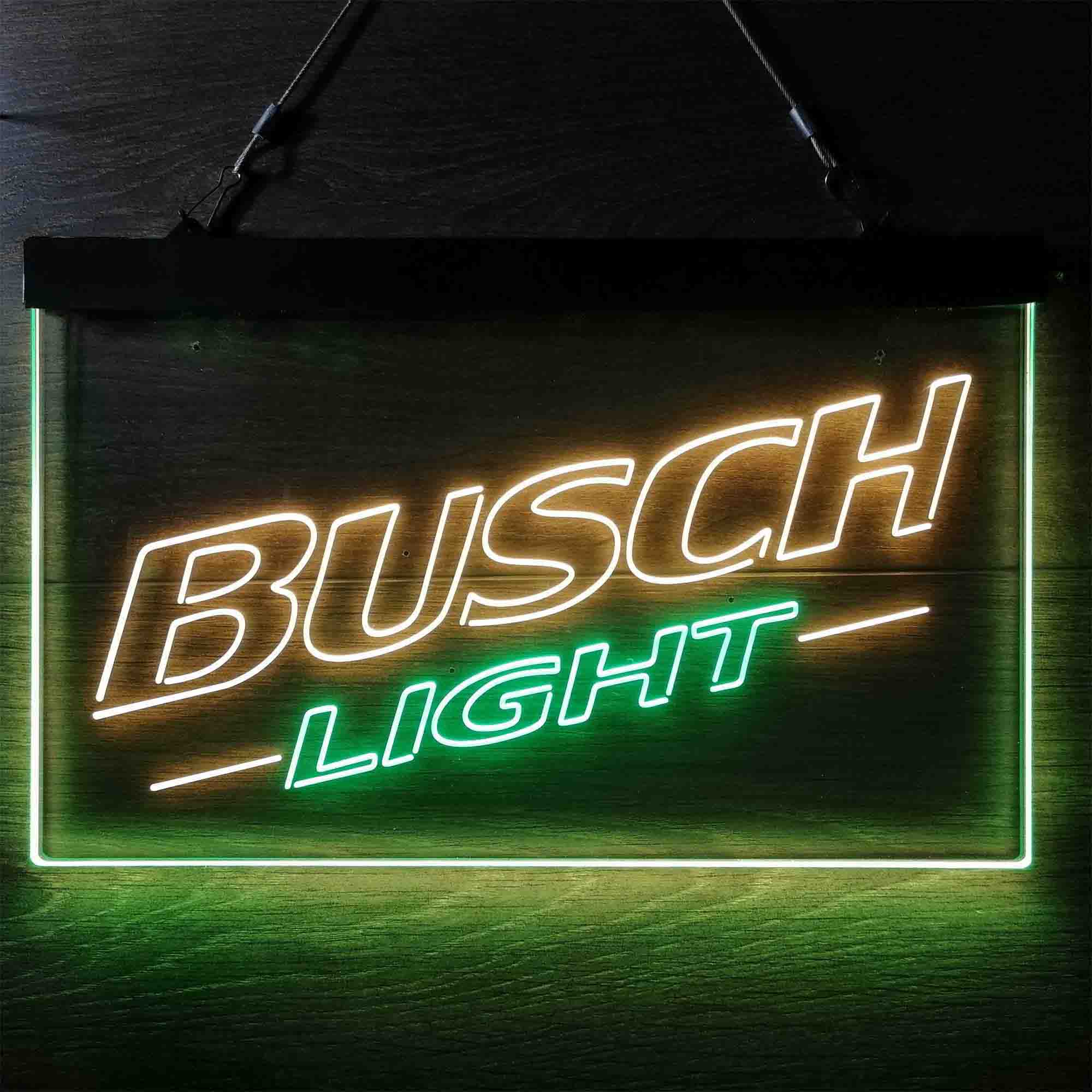 Busch Light Upslope Logo Home Bar Neon Light LED Sign - Image 6