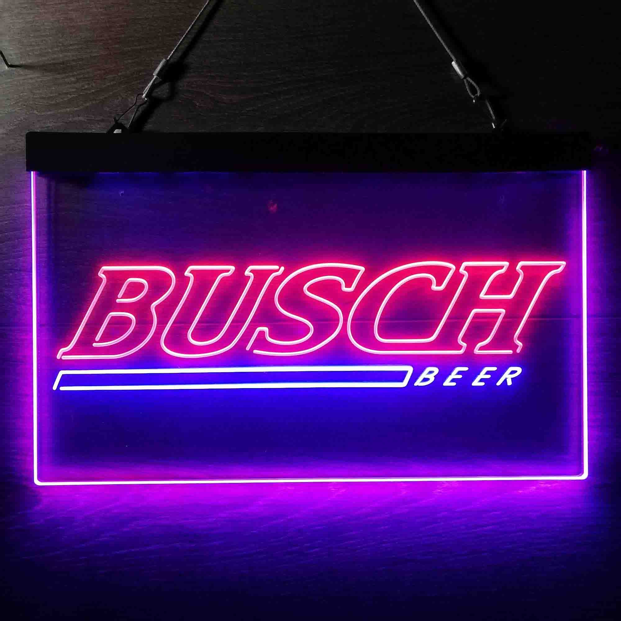 Busch Logo Beer Home Bar Neon Light LED Sign - Image 11