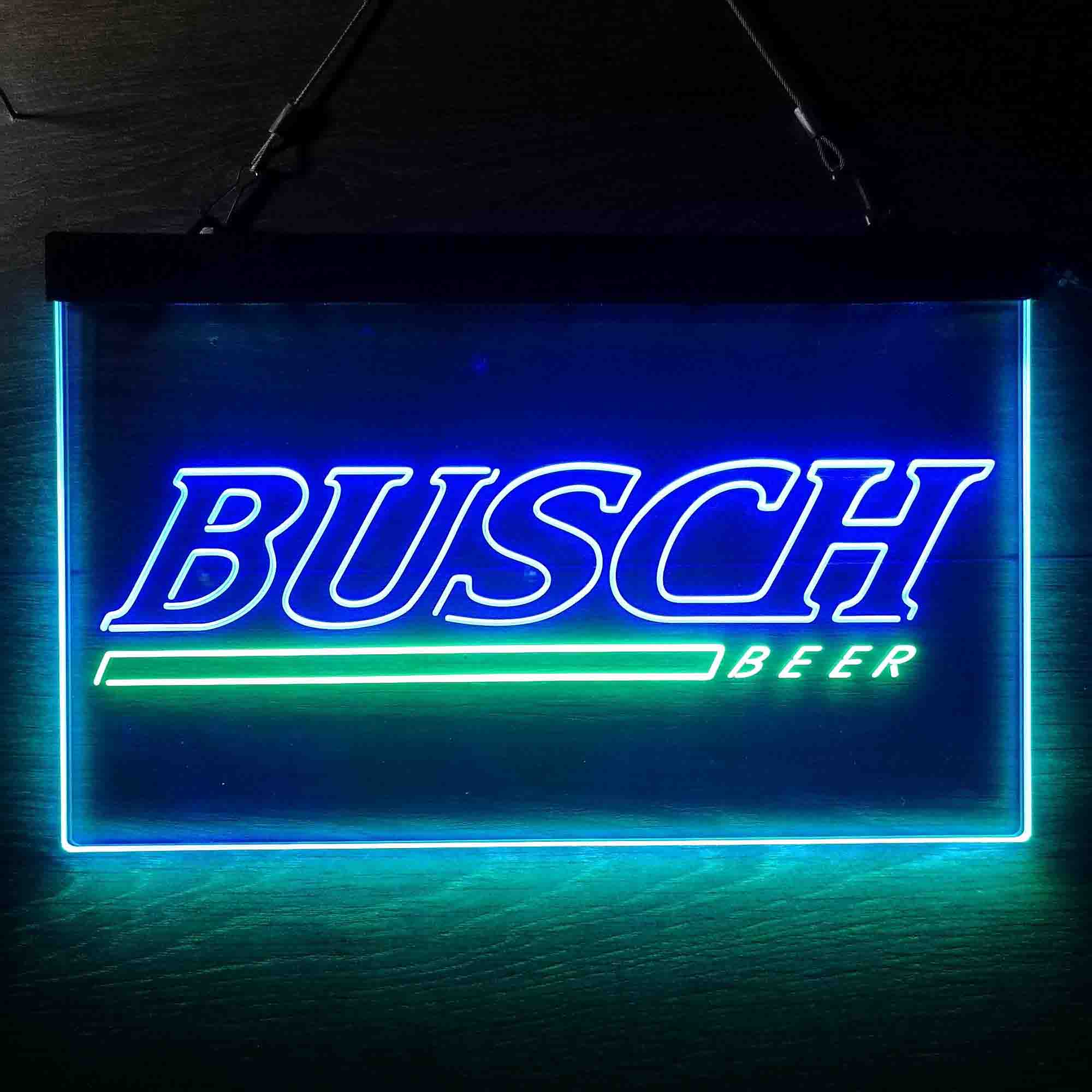 Busch Logo Beer Home Bar Neon Light LED Sign - Image 13
