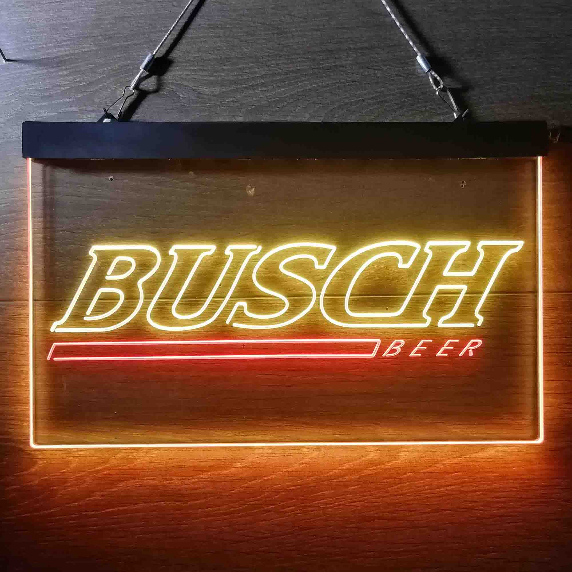 Busch Logo Beer Home Bar Neon Light LED Sign - Image 4